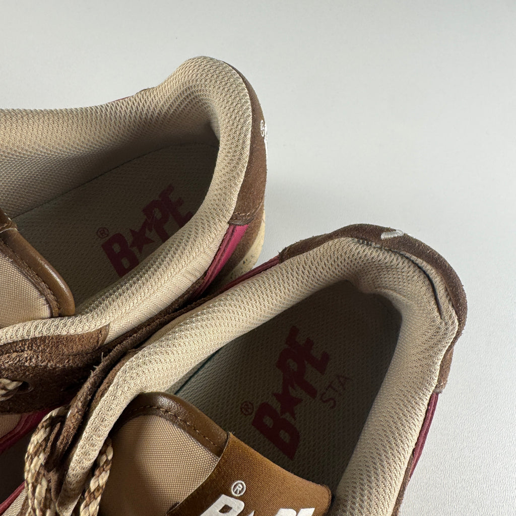 BAPE SK8 Sta 6 Brown Pink (US10 / EU44) - 9/10