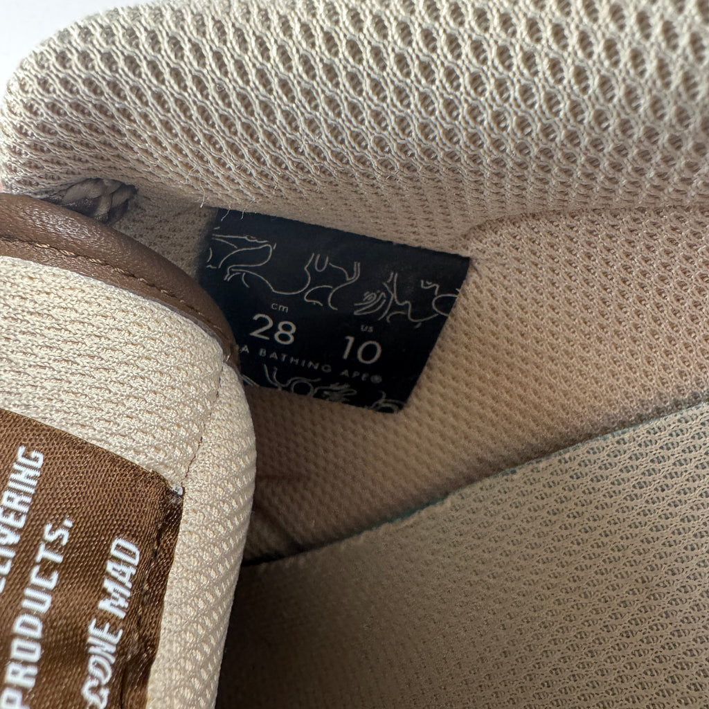 BAPE SK8 Sta 6 Brown Pink (US10 / EU44) - 9/10