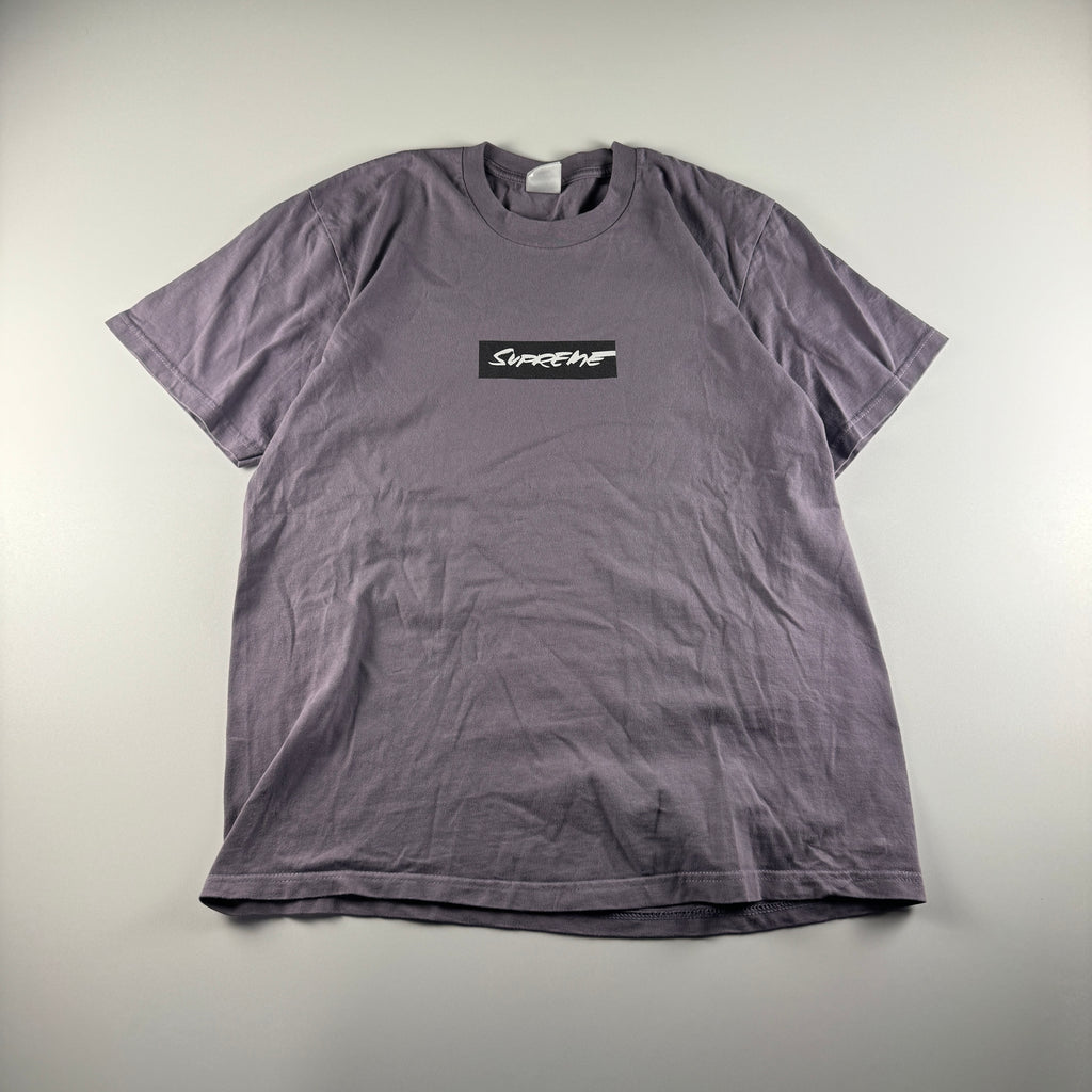 Supreme x Futura Box Logo Purple Tee (M)