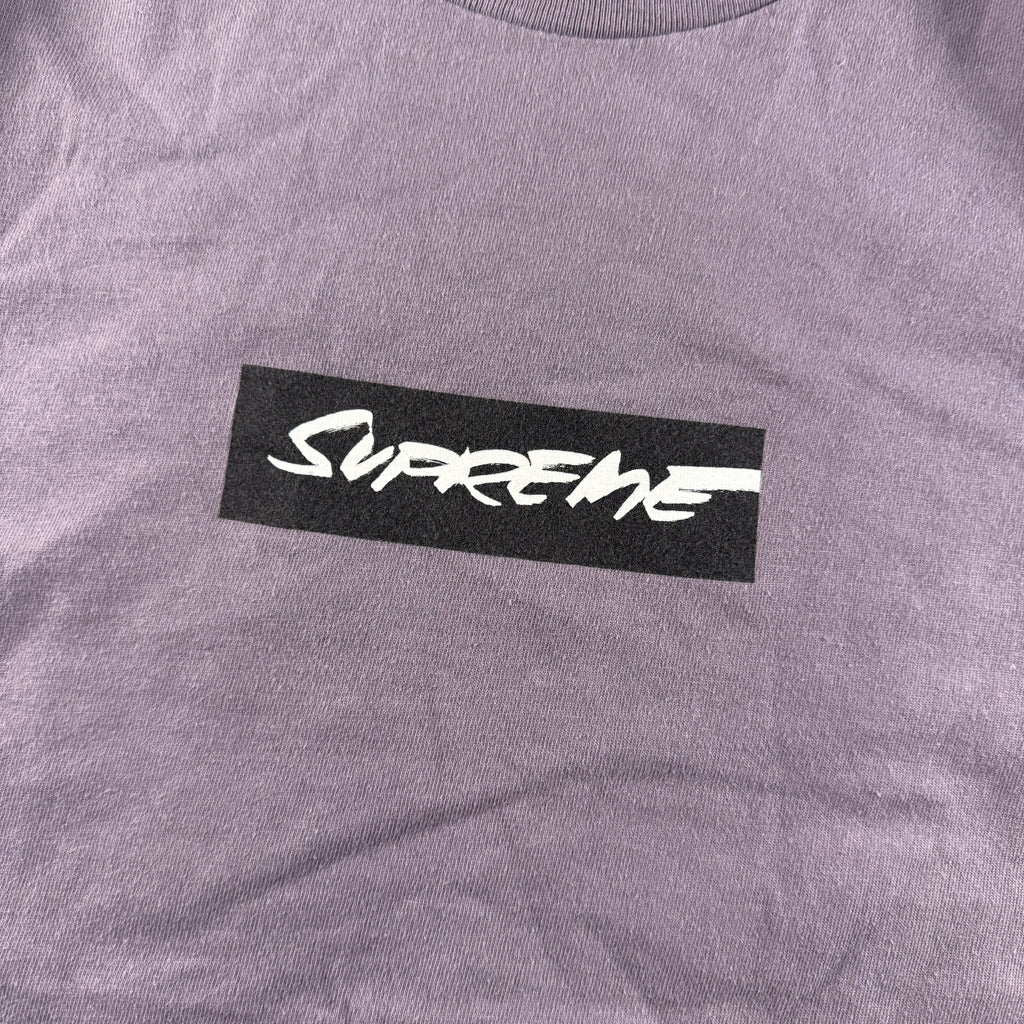 Supreme x Futura Box Logo Purple Tee (M)
