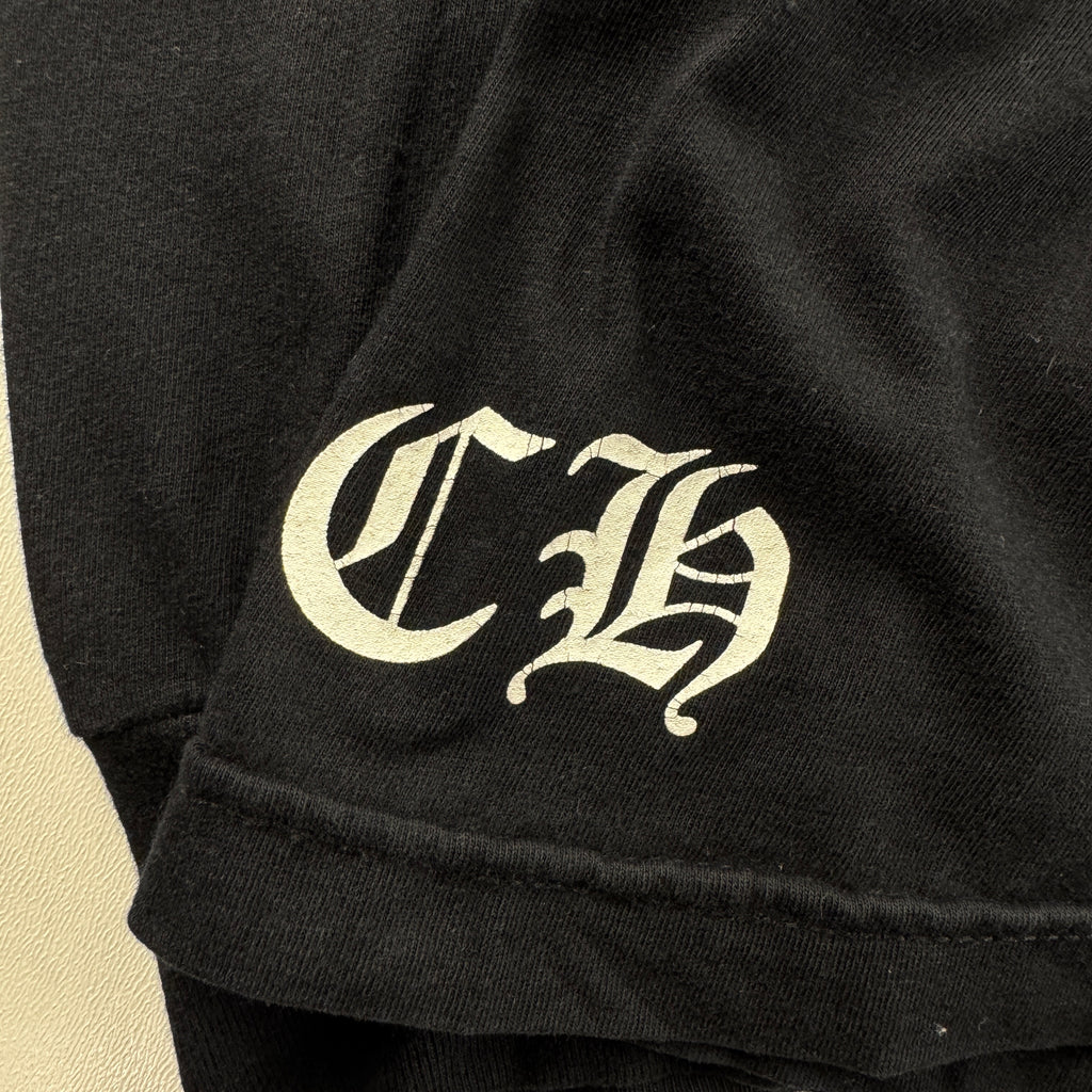 Chrome Hearts Framed Cross Black Long Sleeve (M)
