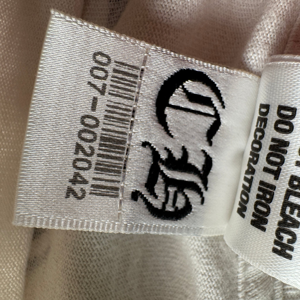 Chrome Hearts Shoulders Logo U.S.A. White Long Sleeve (S)
