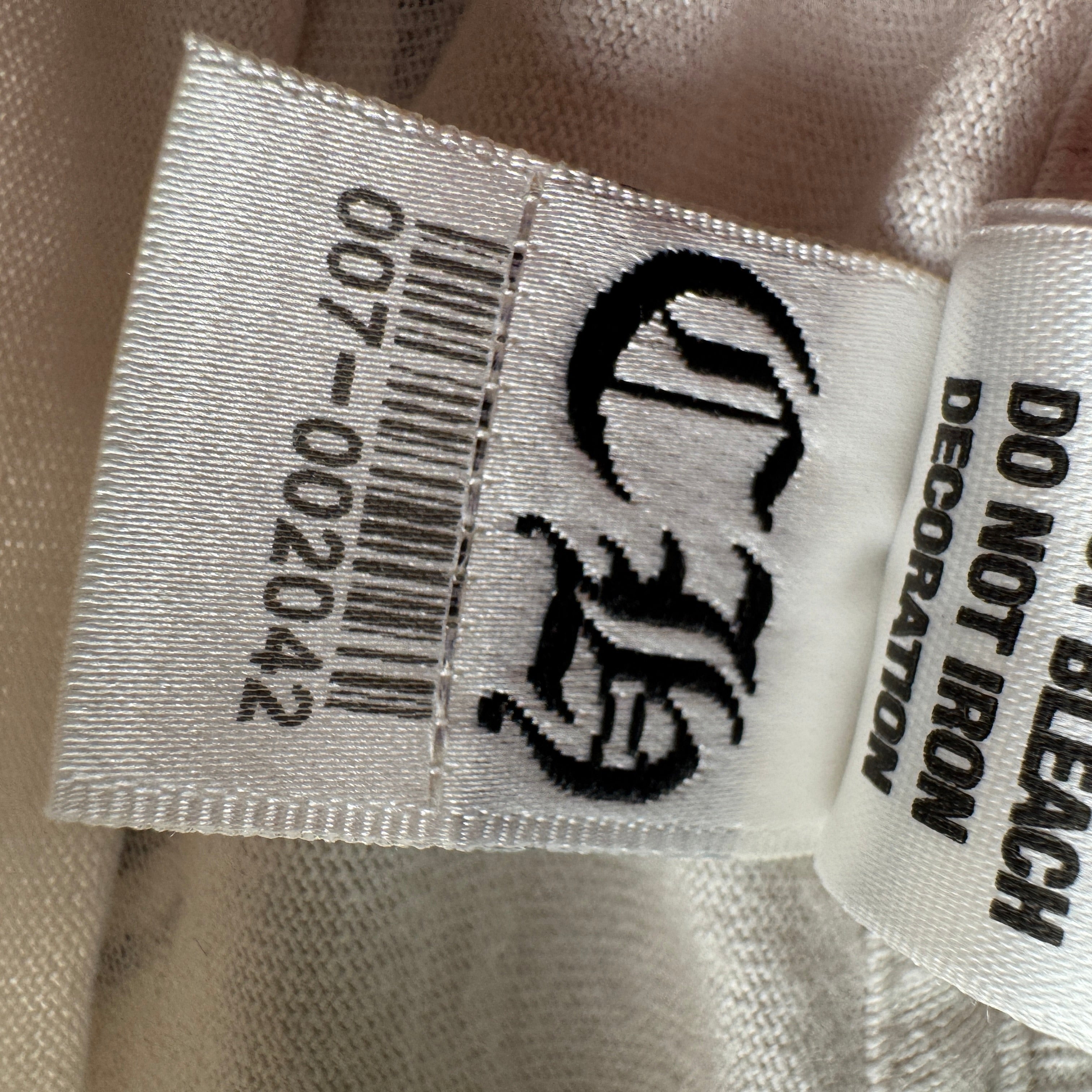 Chrome Hearts Shoulders Logo U.S.A. White Long Sleeve (S)