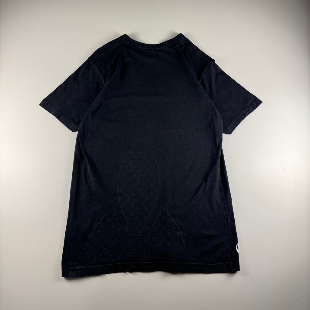 Chrome Hearts Black Vine Scroll Print Black Tee (M)