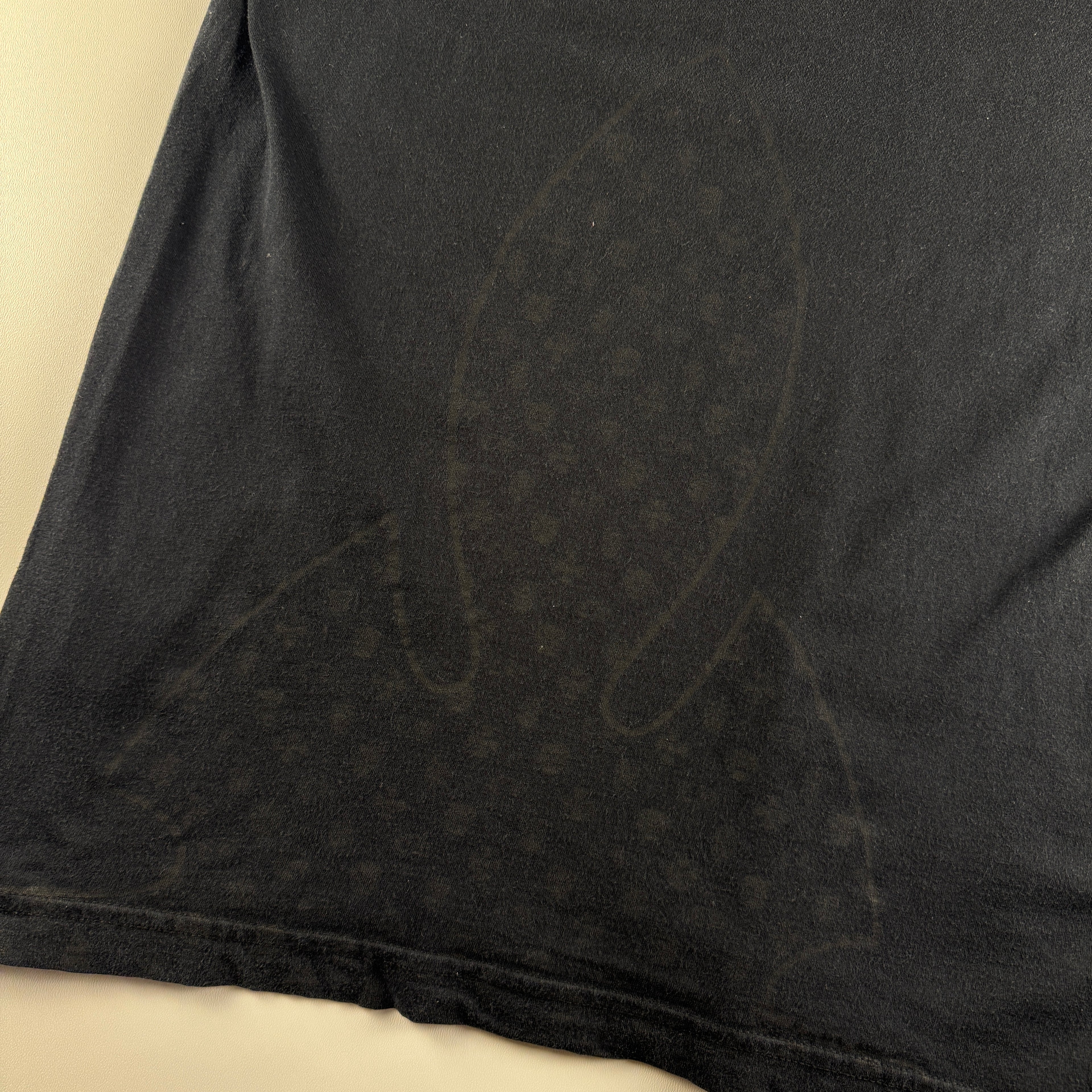 Chrome Hearts Black Vine Scroll Print Black Tee (M)