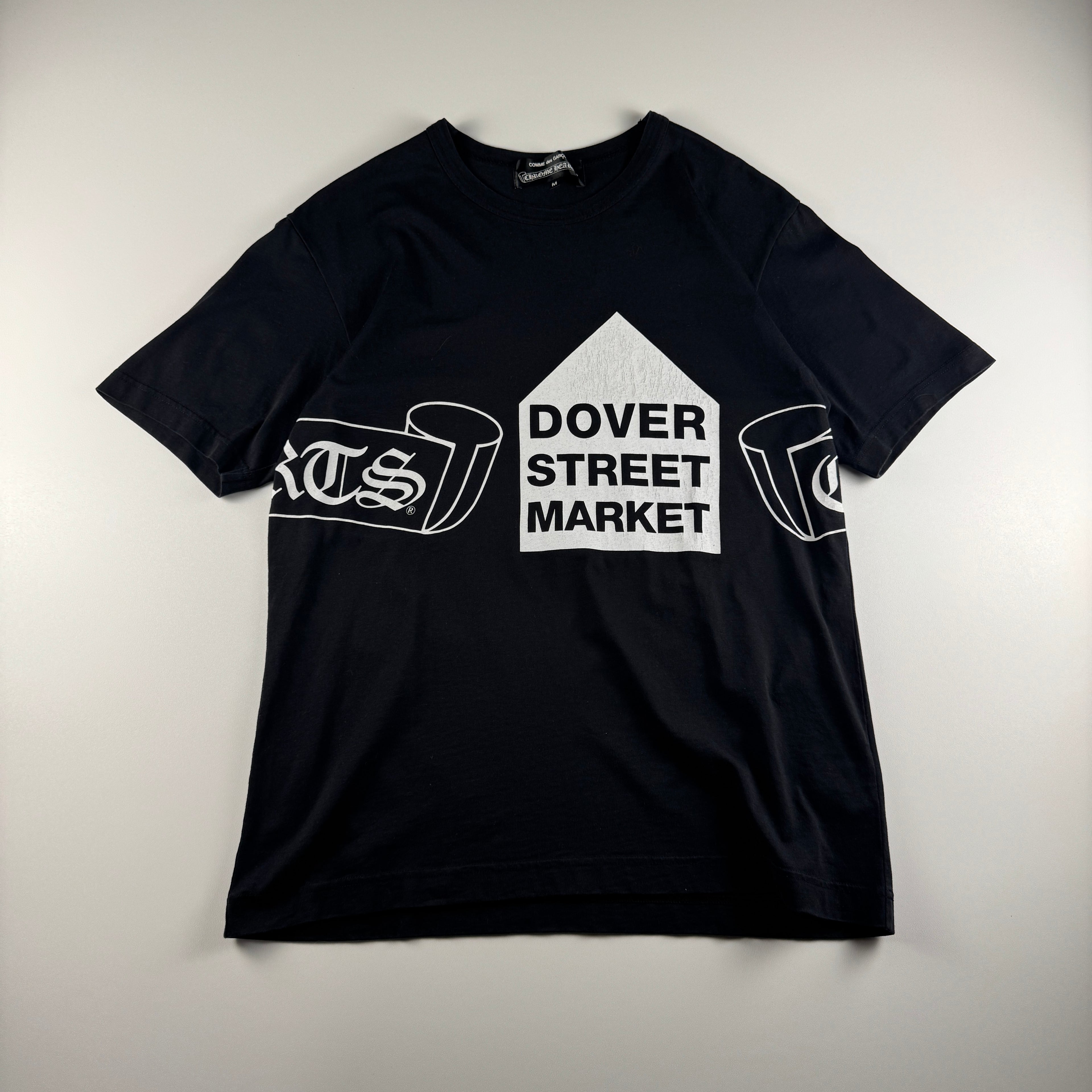 Chrome Hearts x CDG x Dover Street Market Black Tee (M)