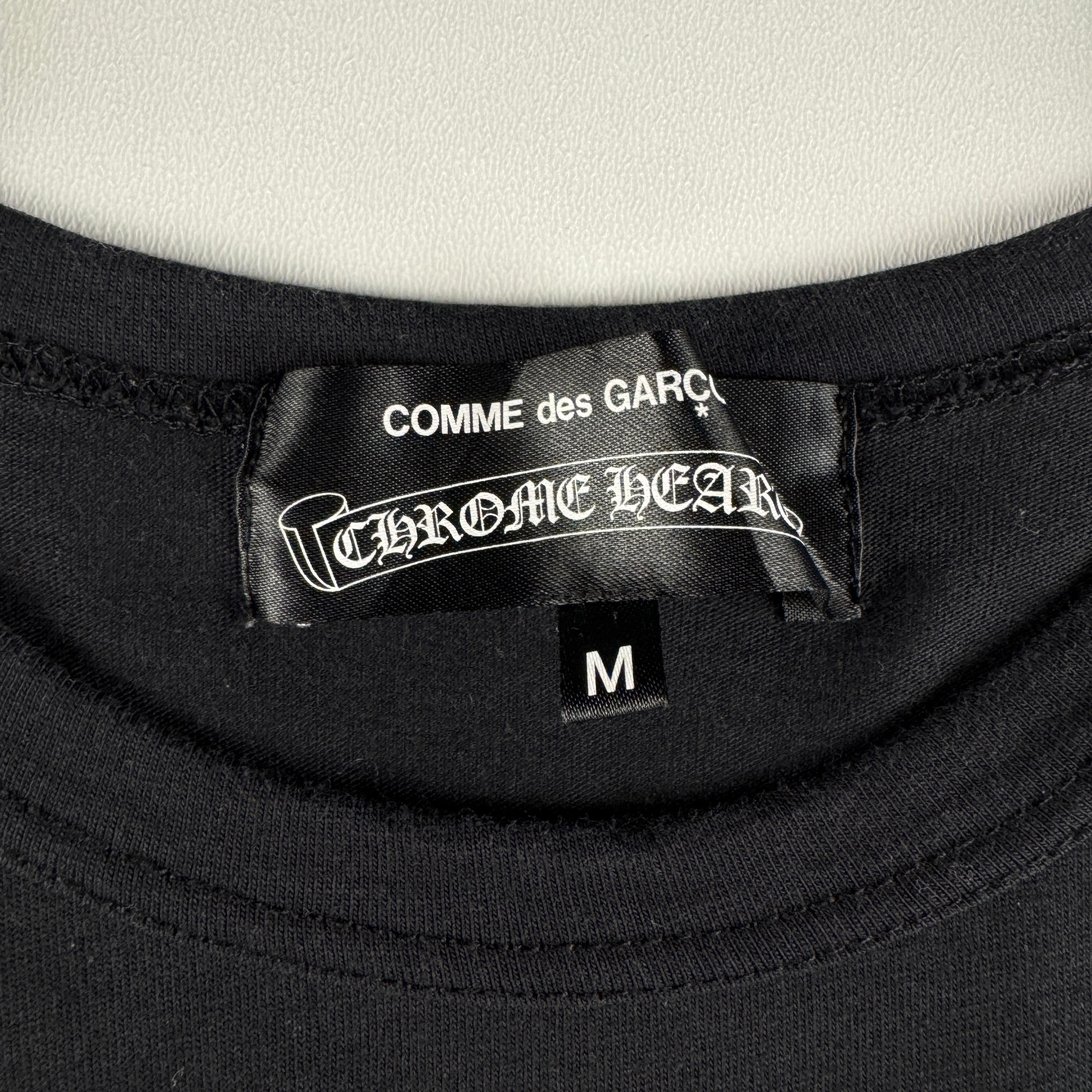 Chrome Hearts x CDG x Dover Street Market Black Tee (M)