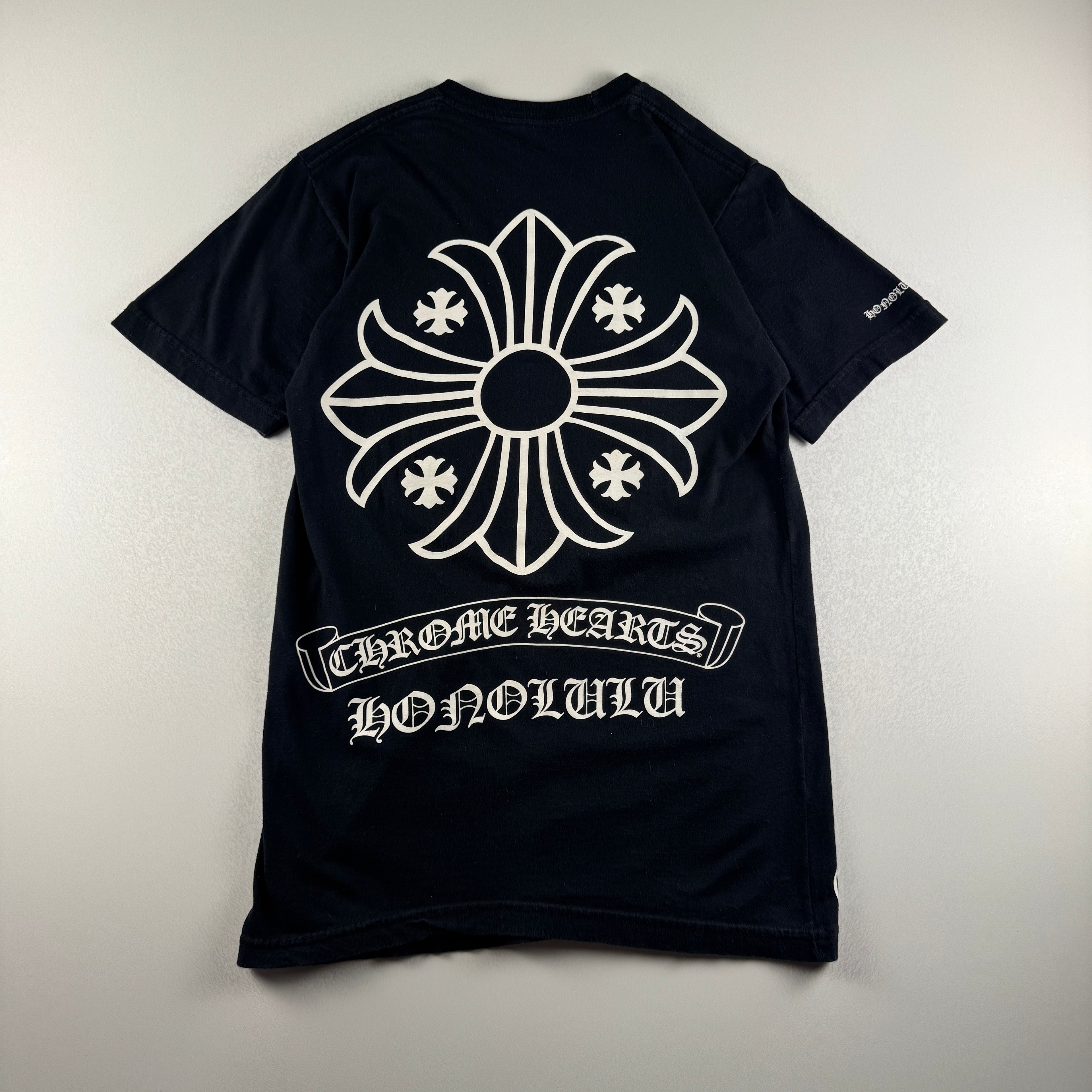 Chrome Hearts Cross Limited Edition Honolulu Black Tee (S)
