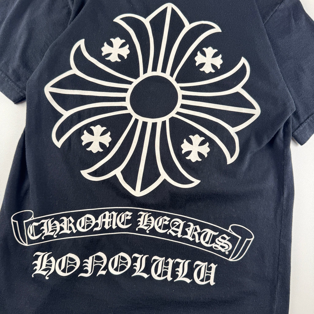 Chrome Hearts Cross Limited Edition Honolulu Black Tee (S)