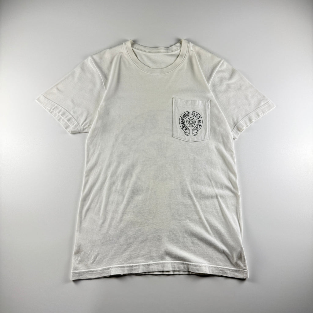 Chrome Hearts Cross Limited Edition Hong Kong White Tee (S)