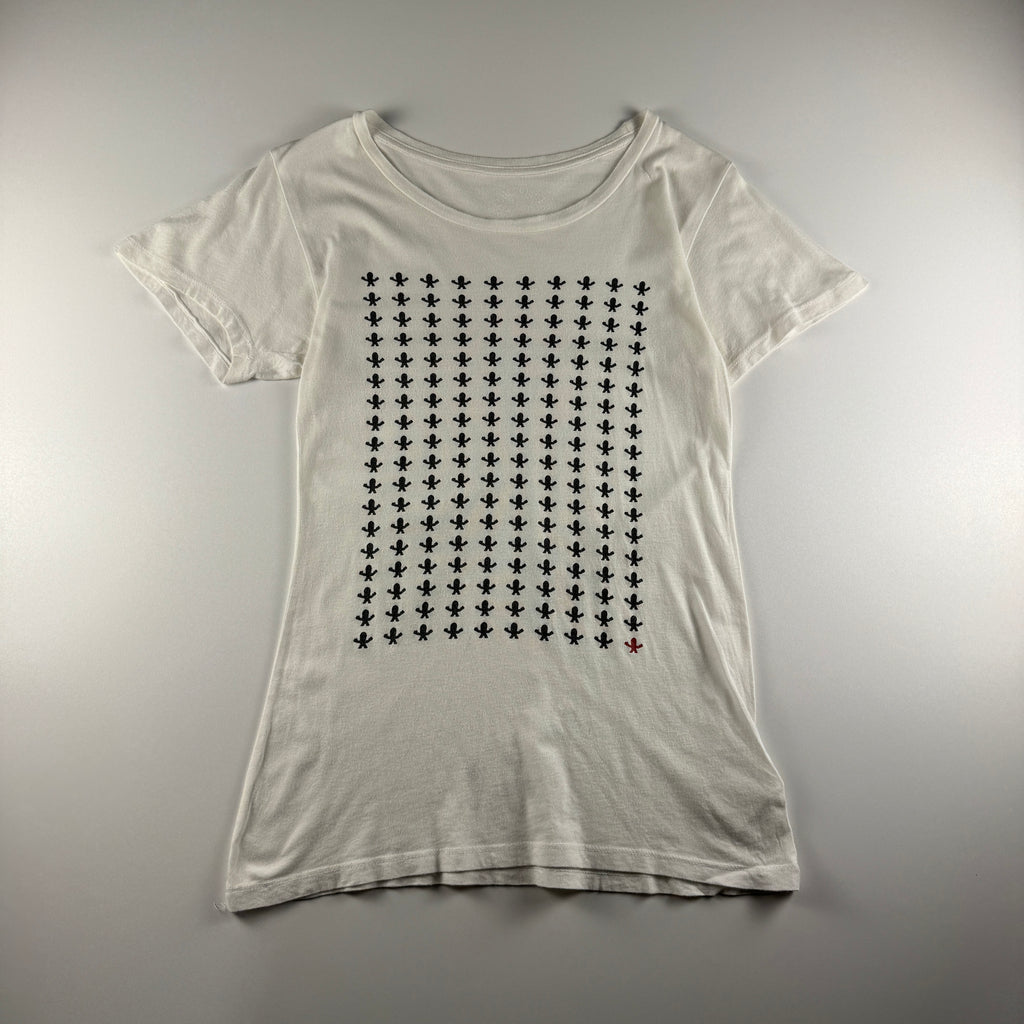 Chrome Hearts Foti Stickman Monogram White Tee (M)