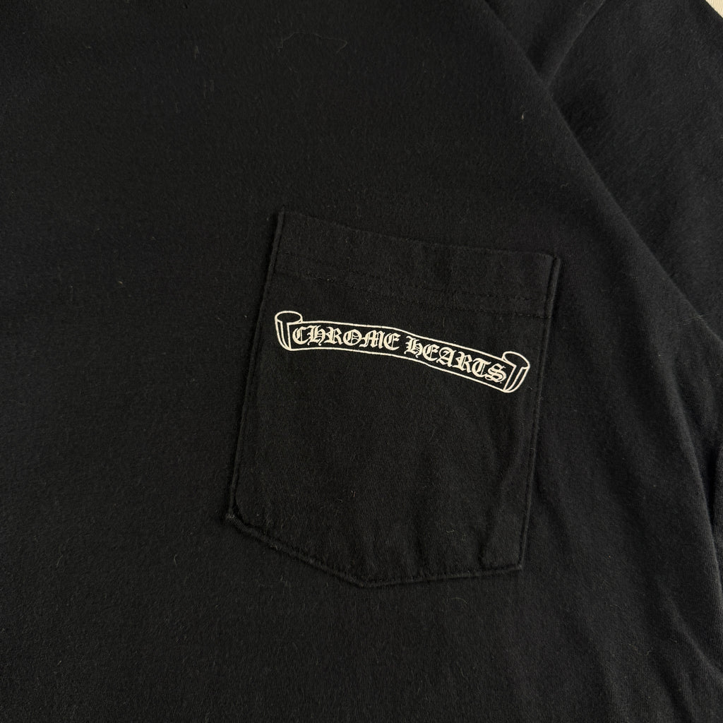 Chrome Hearts 5 Pointed Star Black Tee (S)