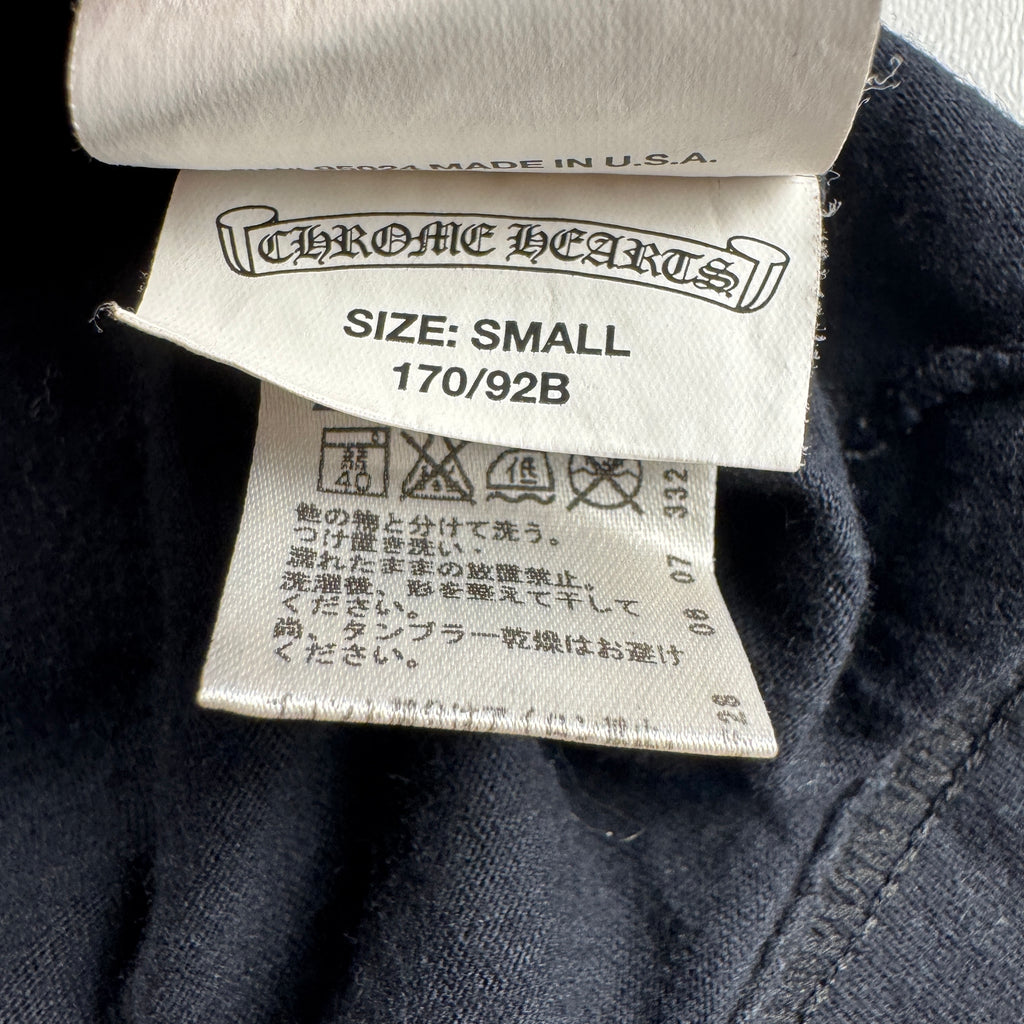 Chrome Hearts 5 Pointed Star Black Tee (S)
