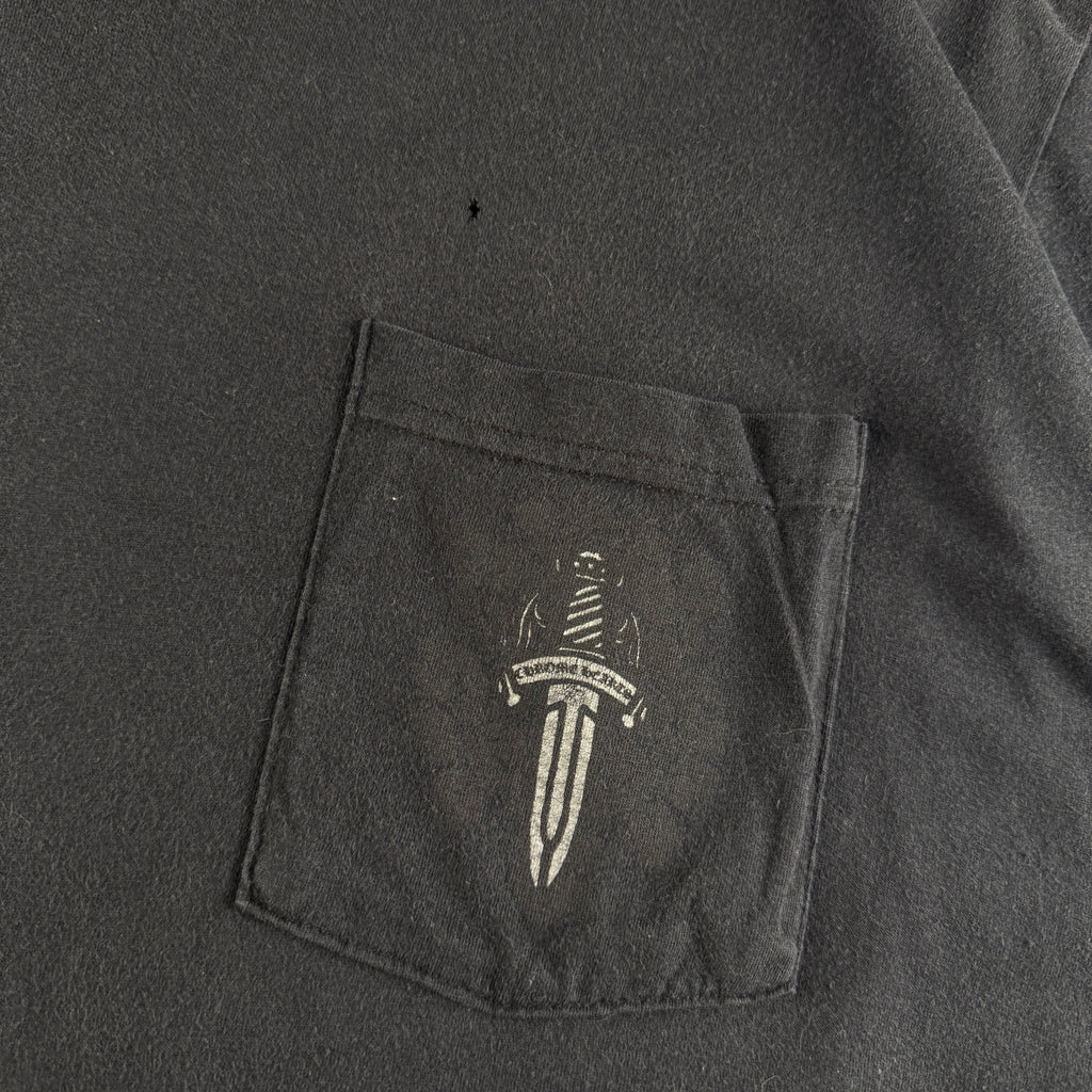 Chrome Hearts Dagger Vine Black Tee (L)