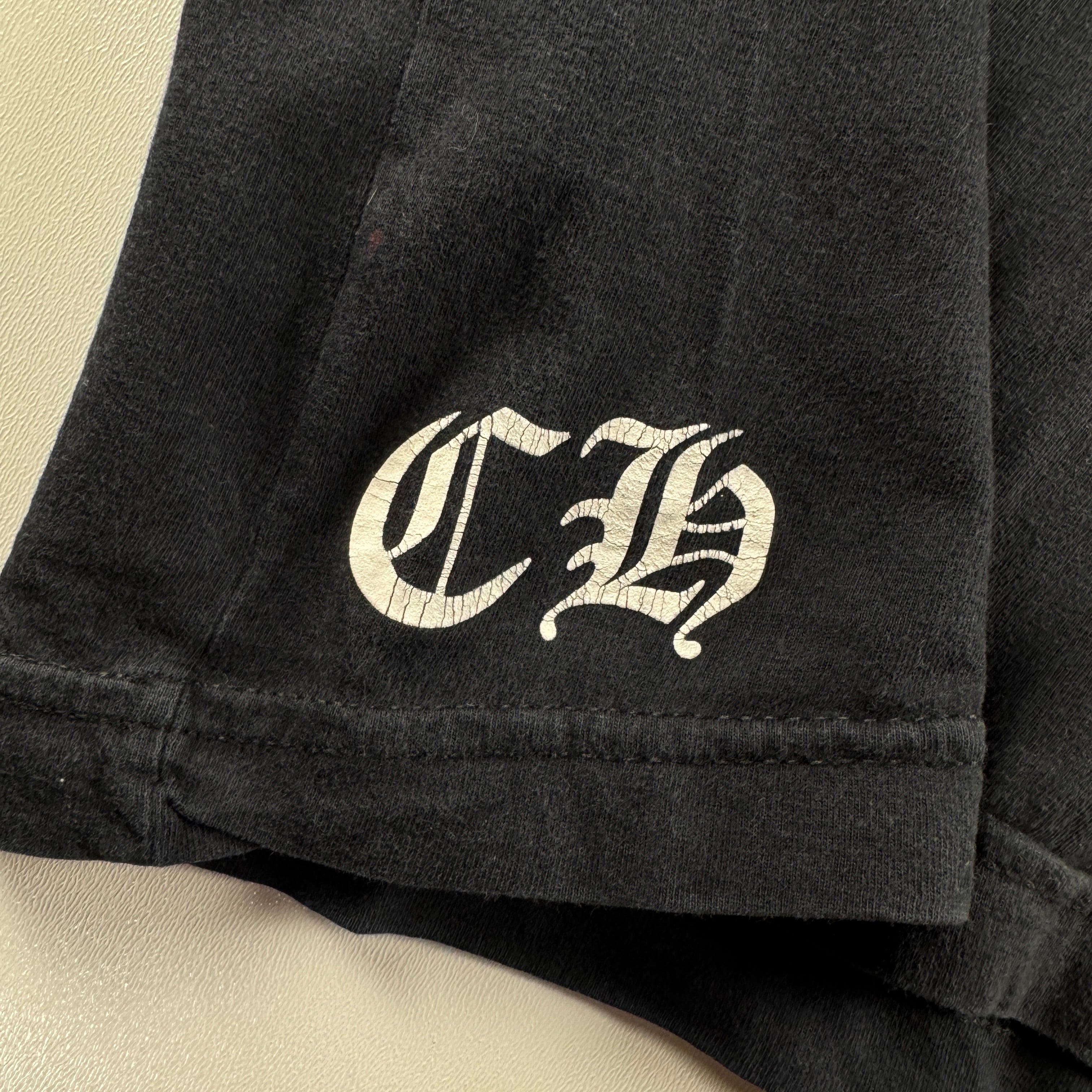 Chrome Hearts Dagger Vine Black Tee (L)