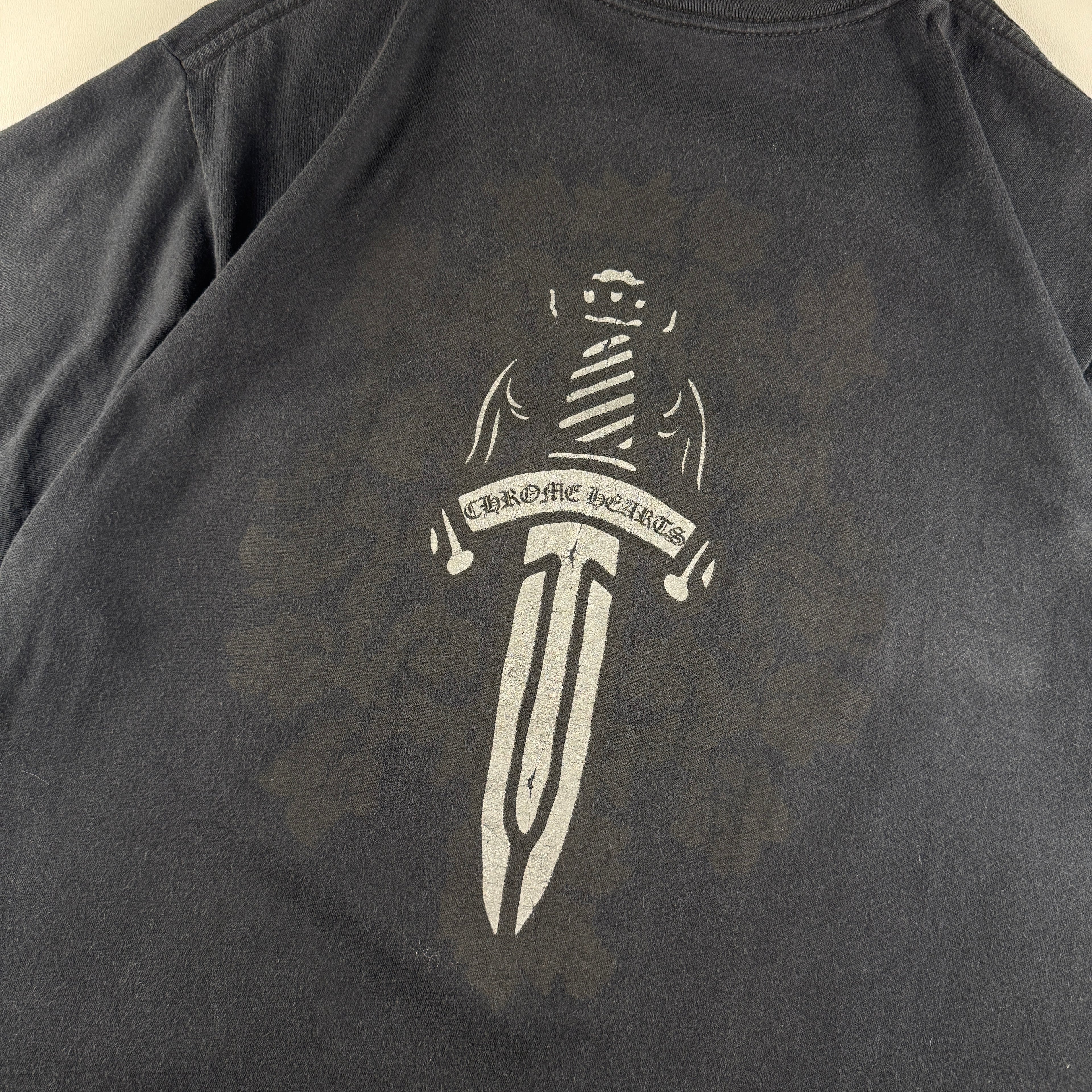 Chrome Hearts Dagger Vine Black Tee (L)