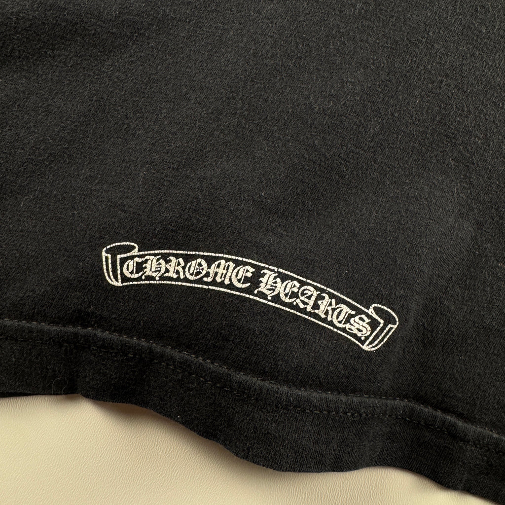 Chrome Hearts Dagger Vine Black Tee (L)