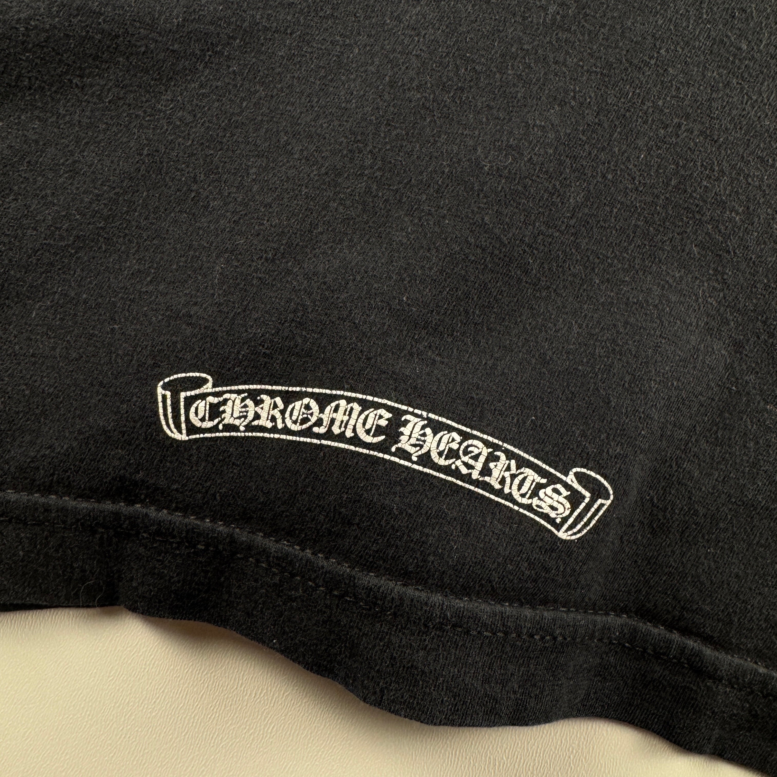 Chrome Hearts Dagger Vine Black Tee (L)