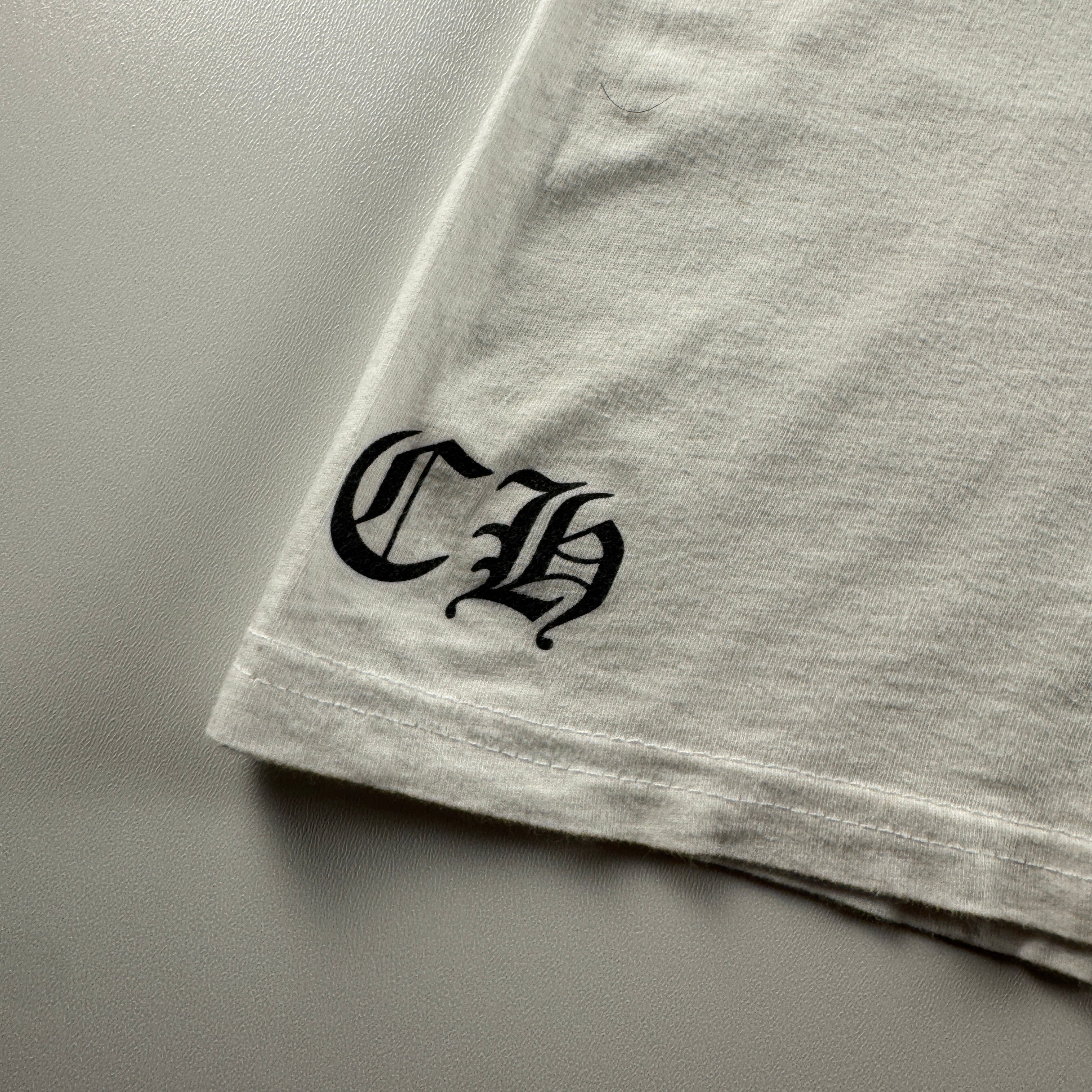 Chrome Hearts Floral Cross White Tee (L)