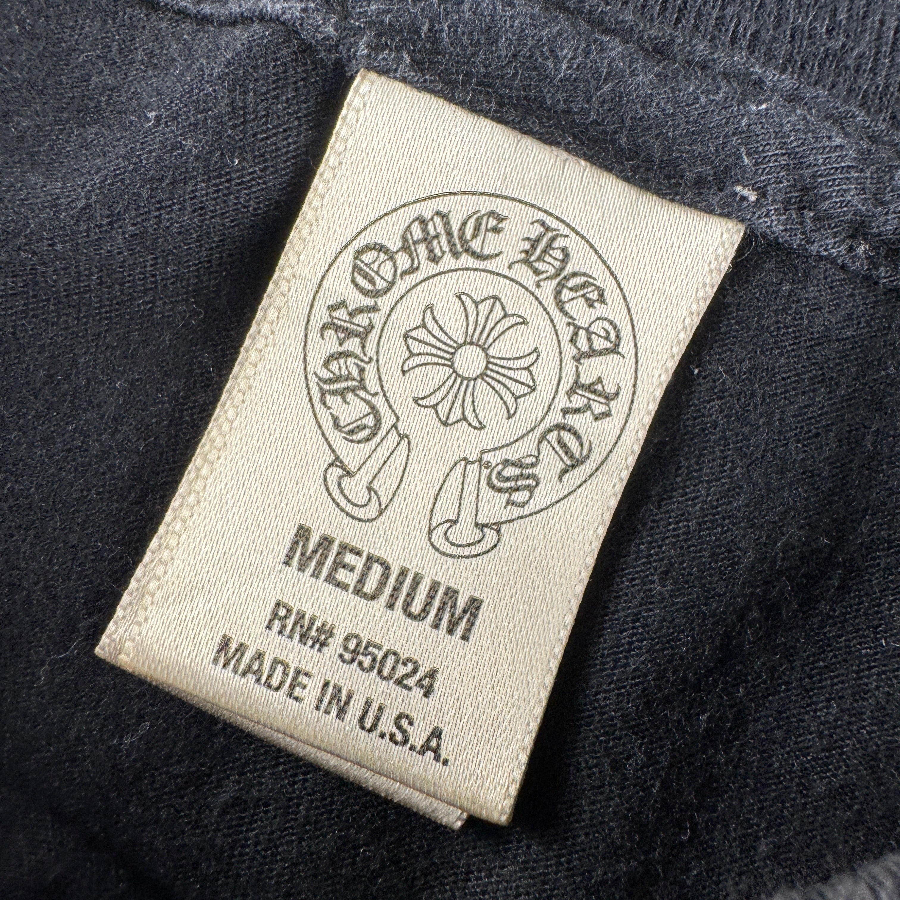 Chrome Hearts Joe Foti Citizen Black Tee (M)