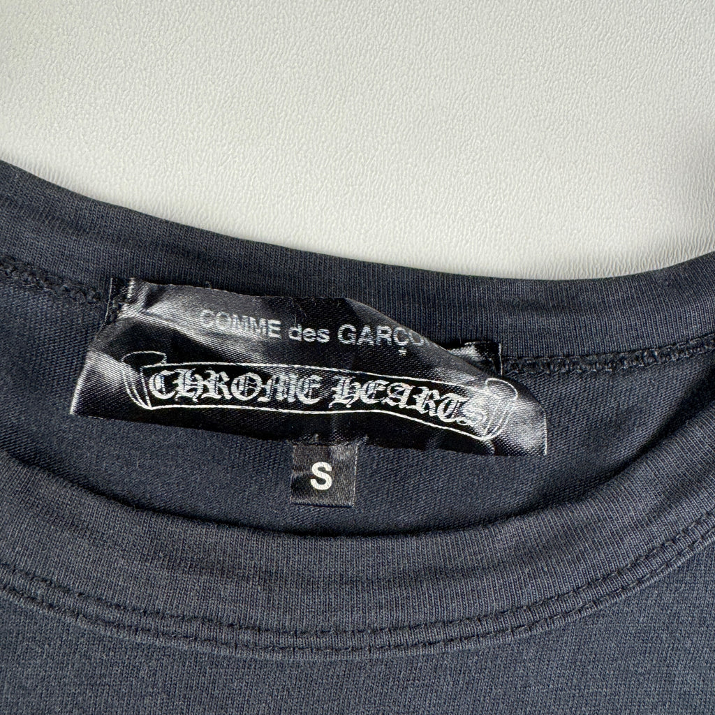 Chrome Hearts x CDG x Dover Street Market Black Tee (S)