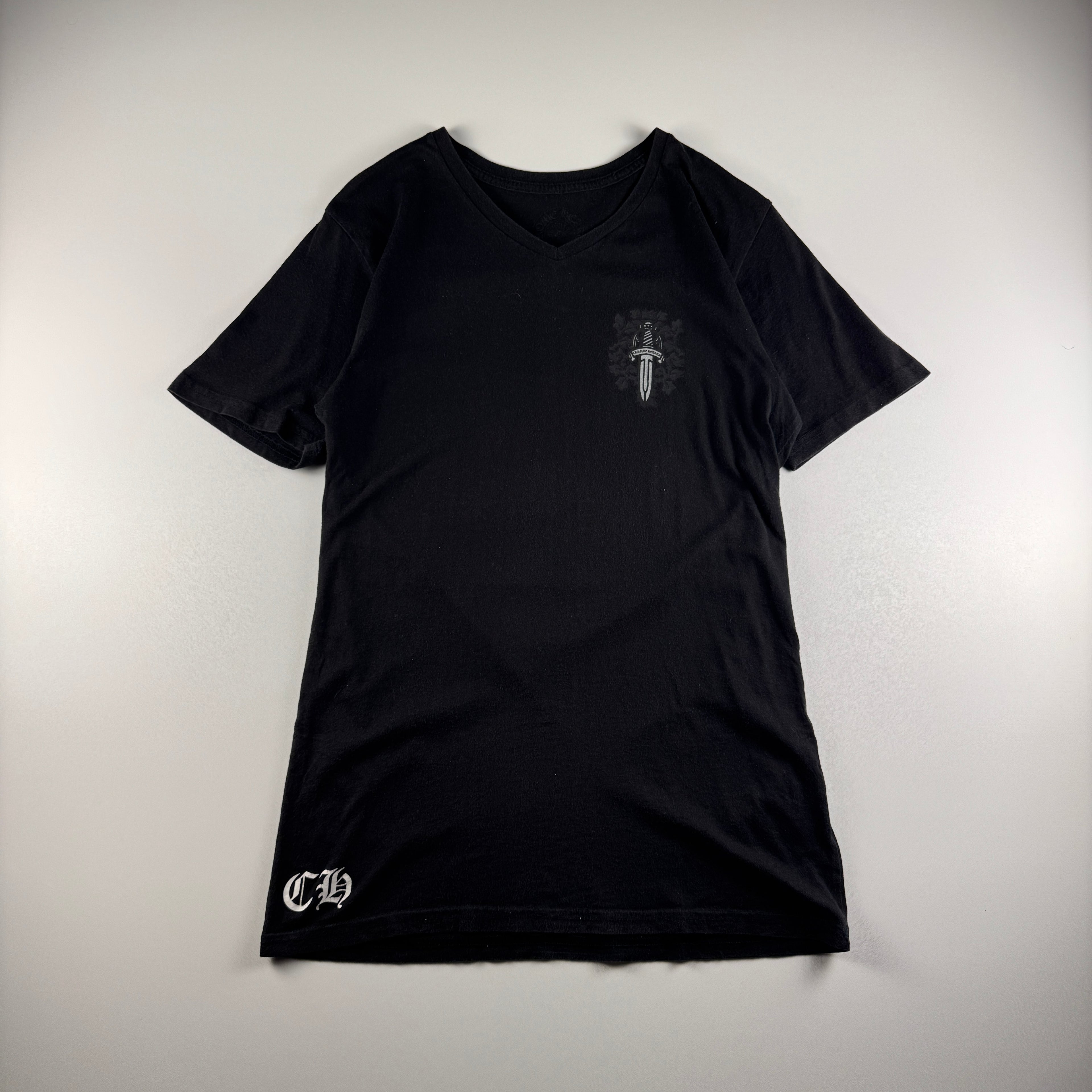 Chrome Hearts Dagger Vine Black Tee (M)