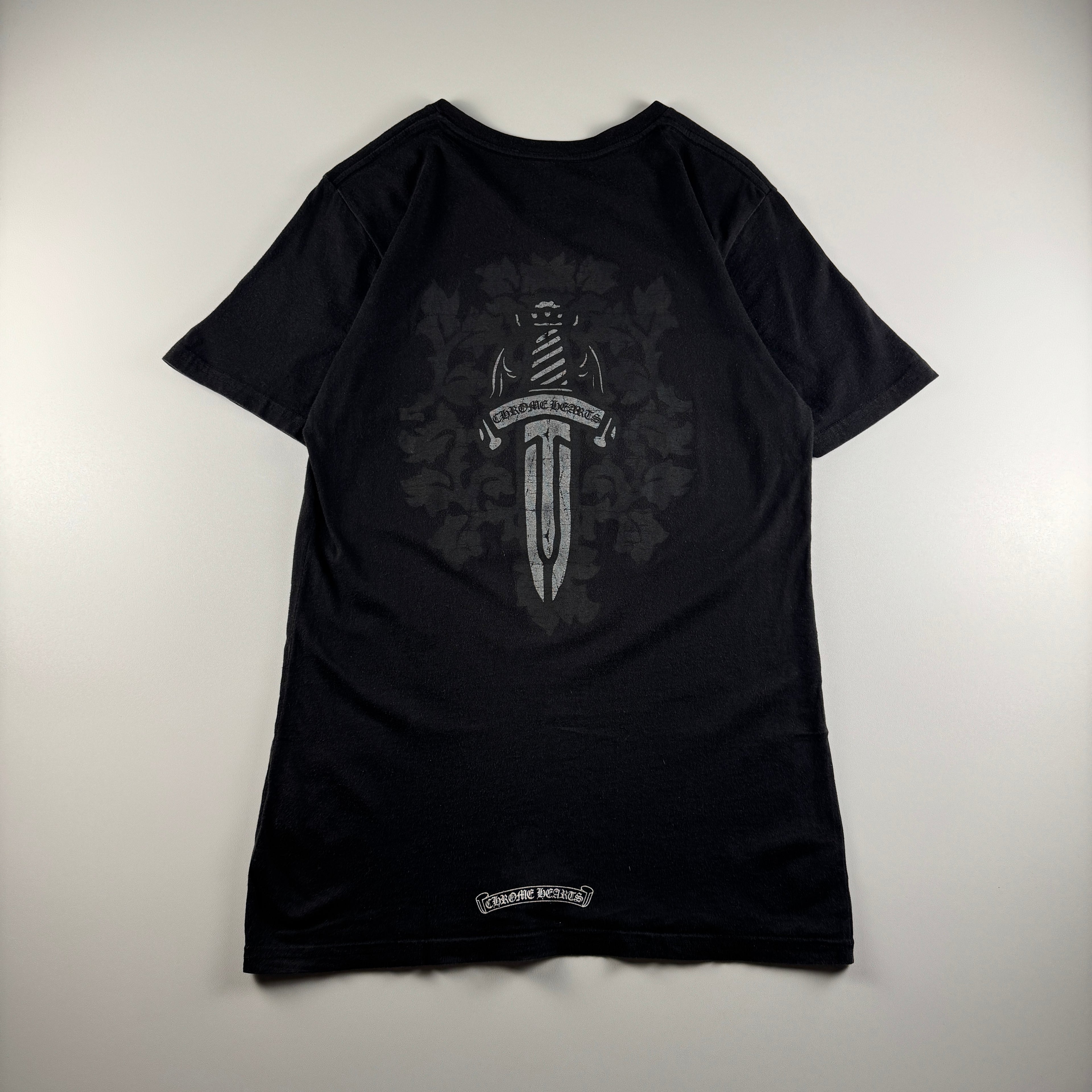 Chrome Hearts Dagger Vine Black Tee (M)