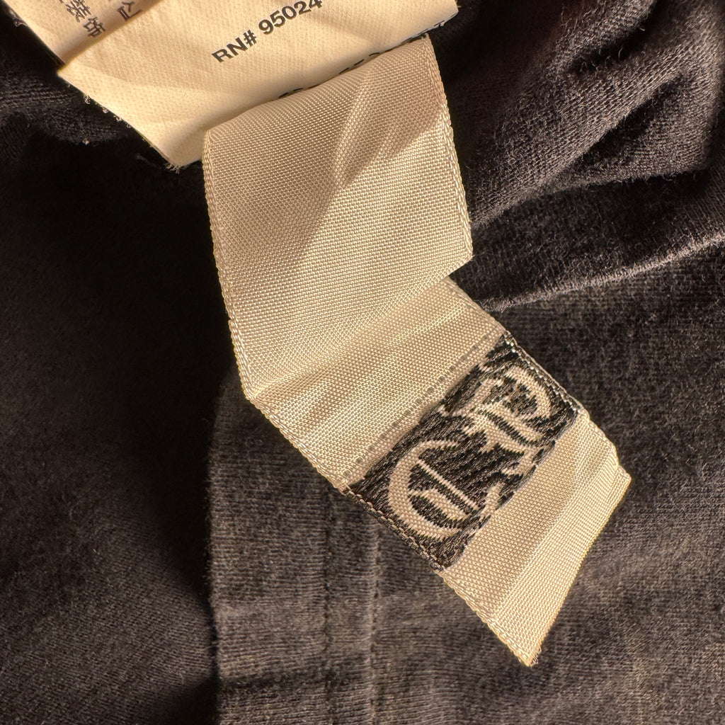 Chrome Hearts Black Vine Scroll Print Black Tee (S)