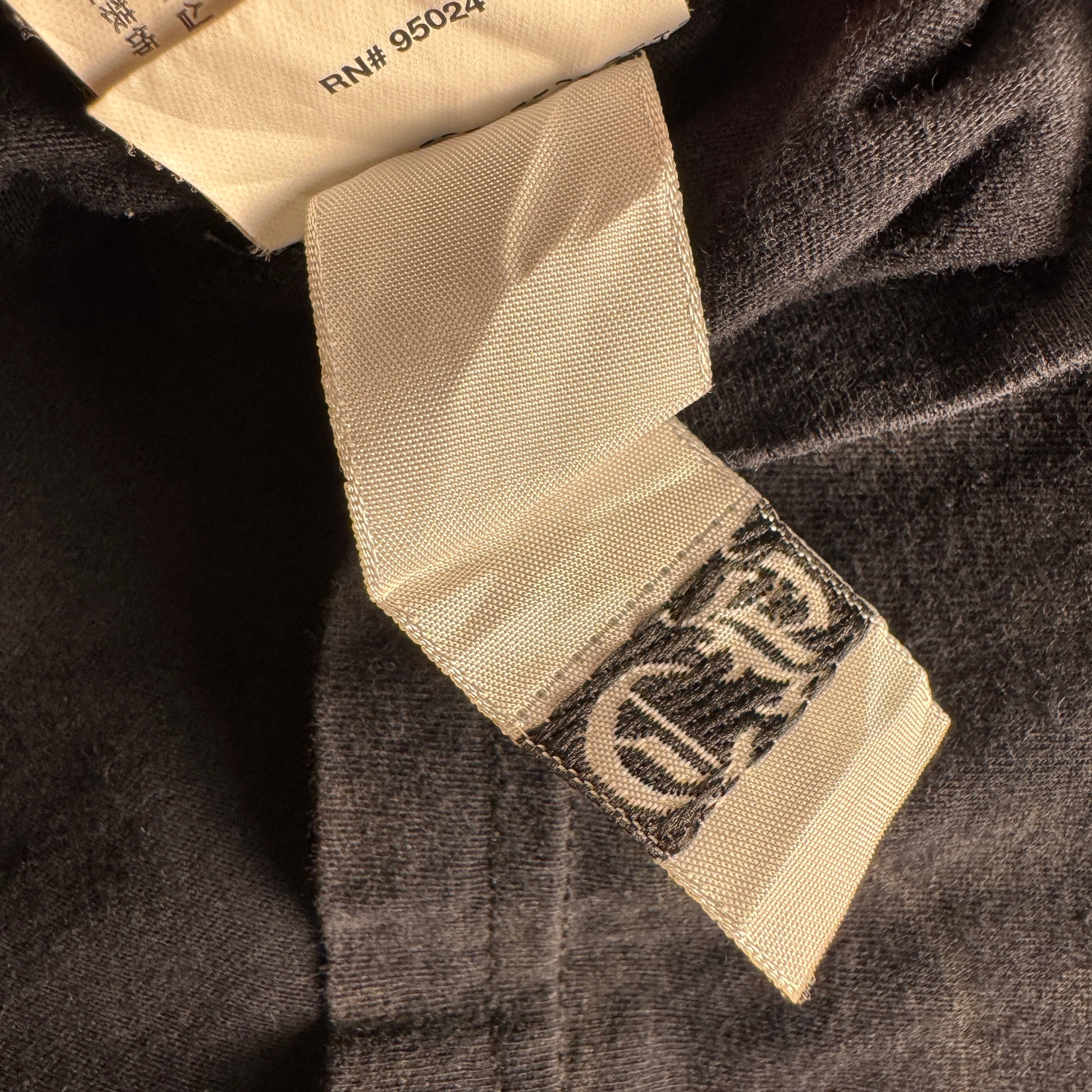 Chrome Hearts Black Vine Scroll Print Black Tee (S)