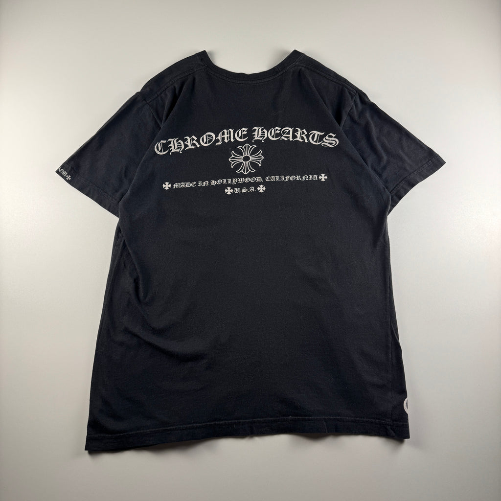 Chrome Hearts Made in Hollywood Black Tee (M)