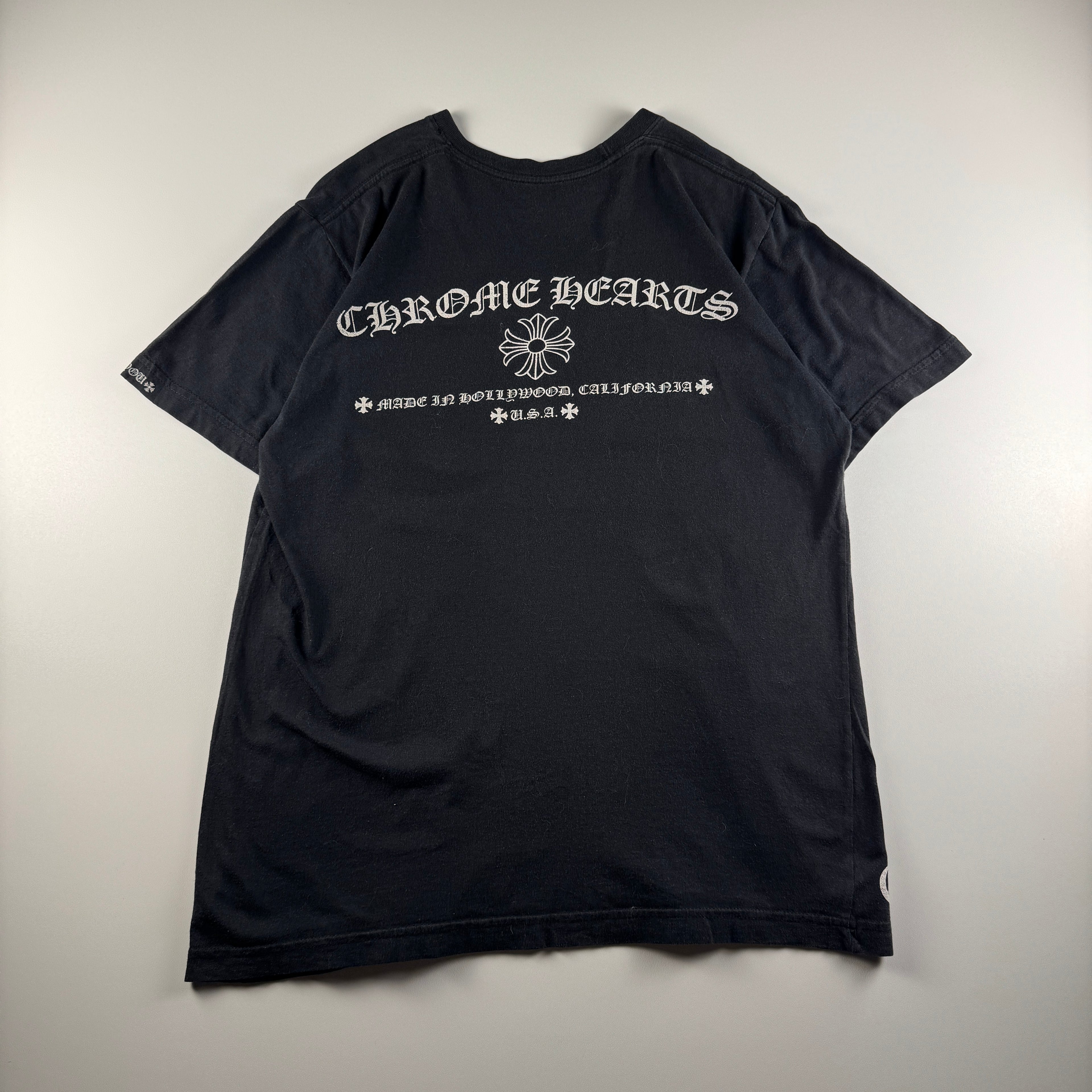 Chrome Hearts Made in Hollywood Black Tee (M)