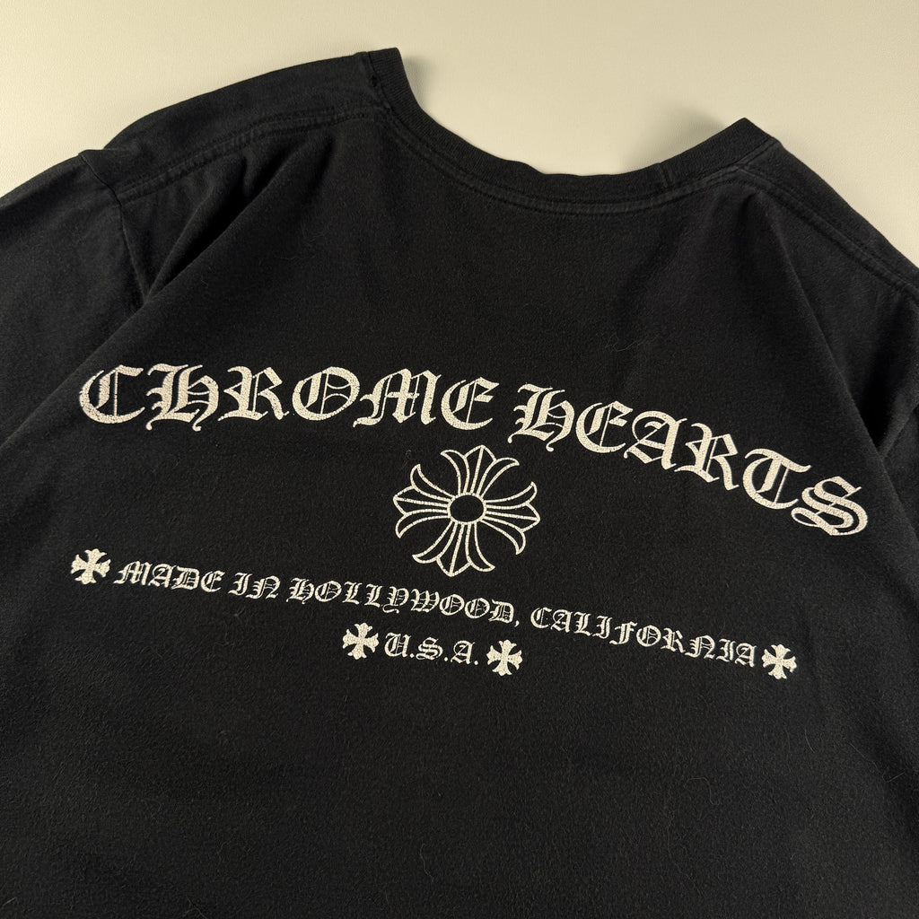 Chrome Hearts Made in Hollywood Black Tee (M)