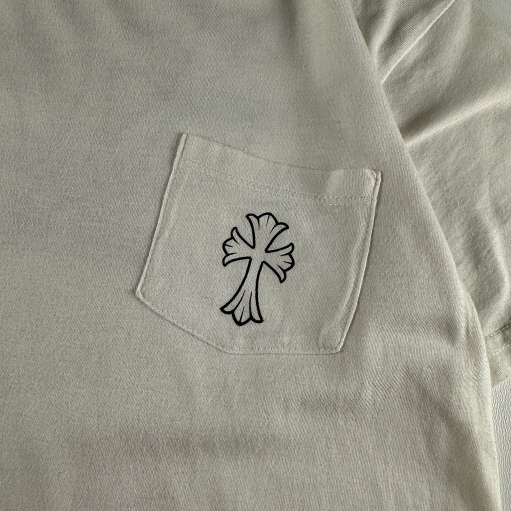 Chrome Hearts Cross Logo White Tee (Kids 12Y)