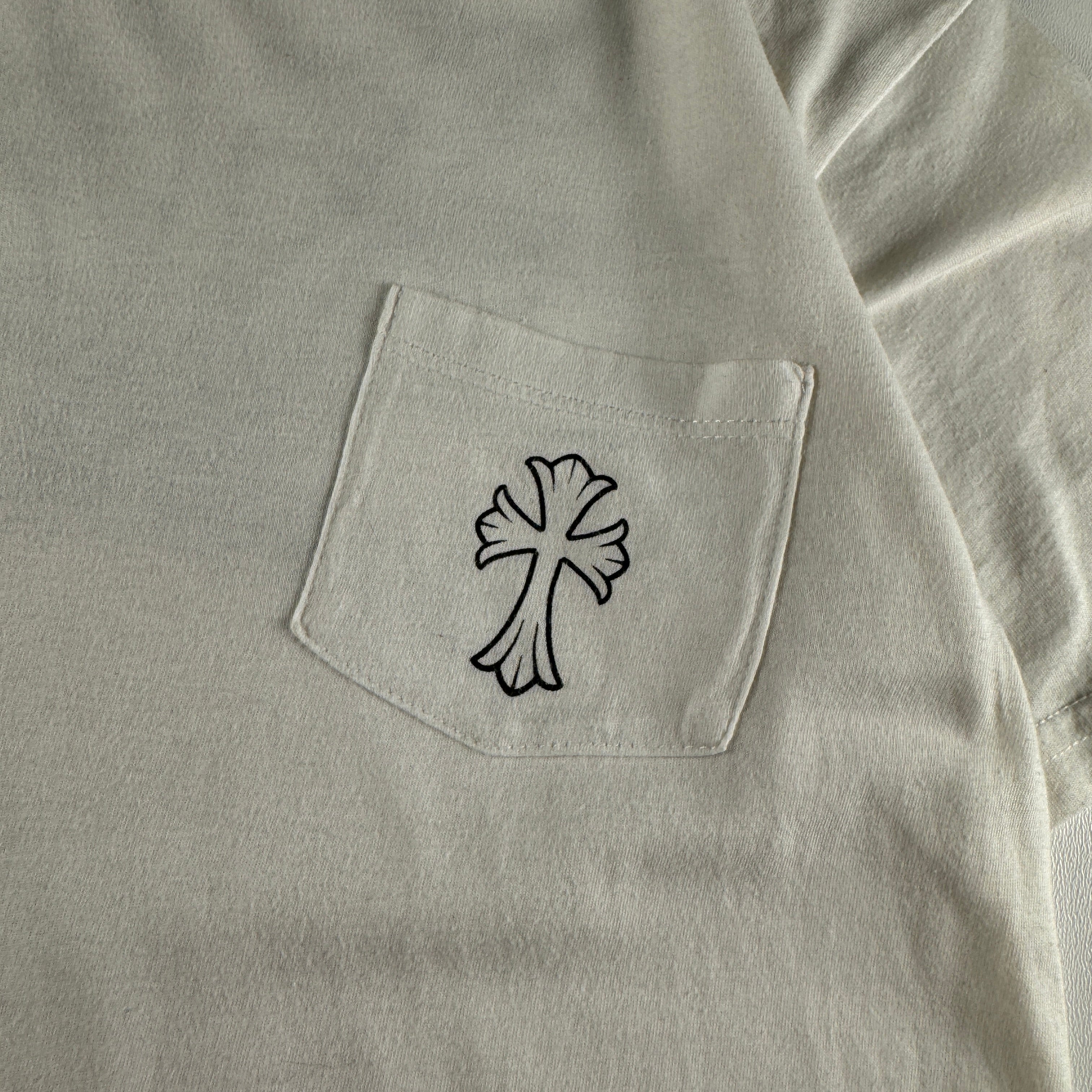 Chrome Hearts Cross Logo White Tee (Kids 12Y)