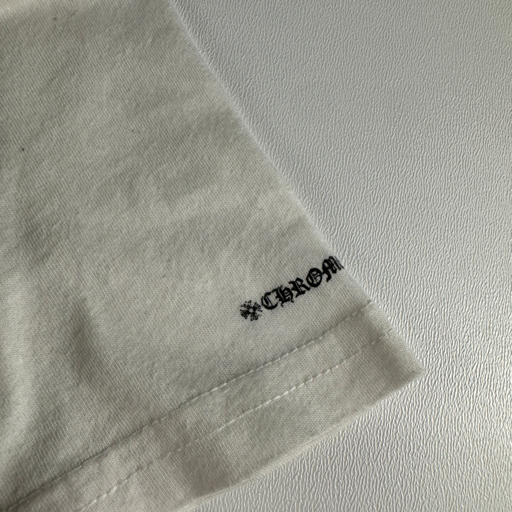 Chrome Hearts Cross Logo White Tee (Kids 12Y)