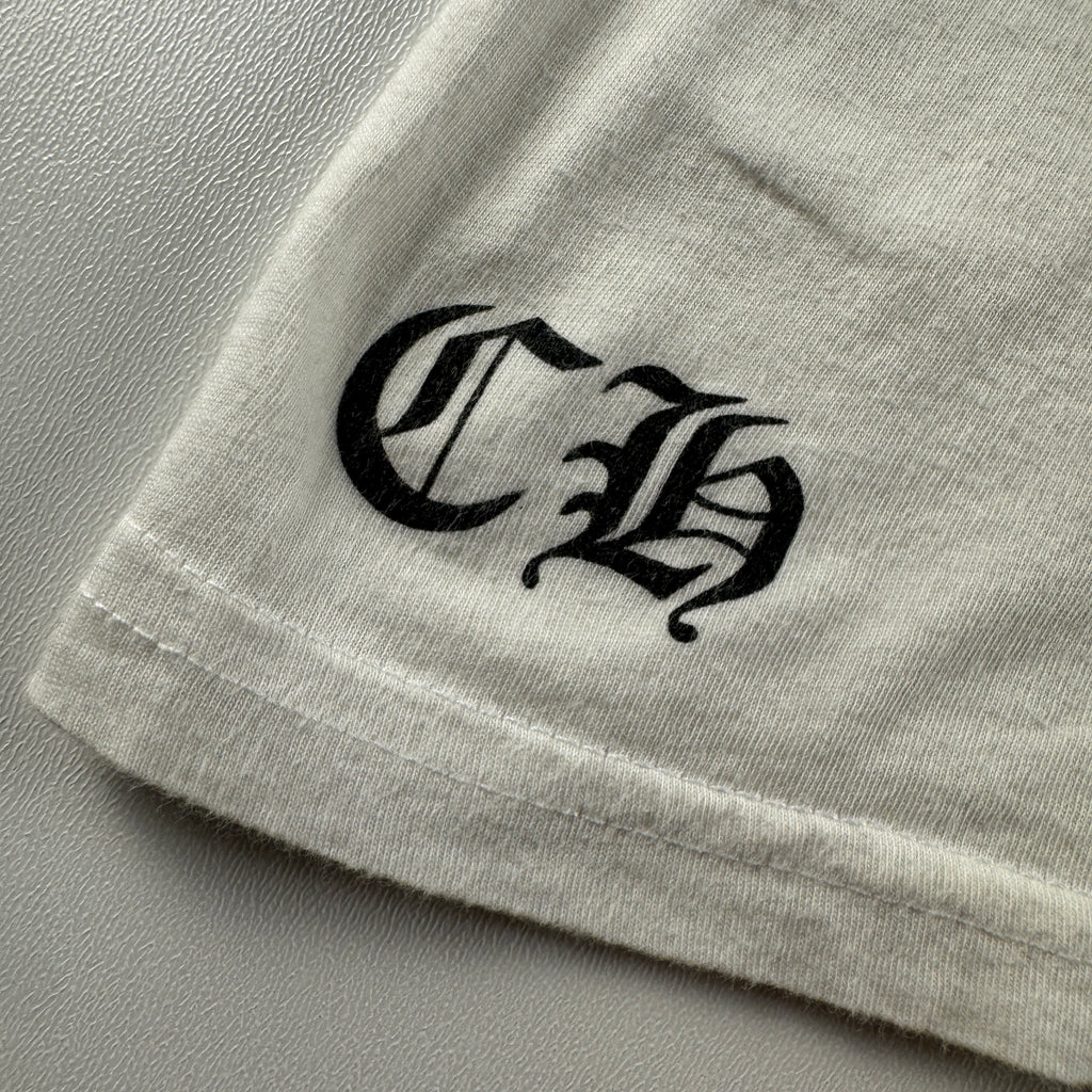 Chrome Hearts Cross Logo White Tee (Kids 12Y)