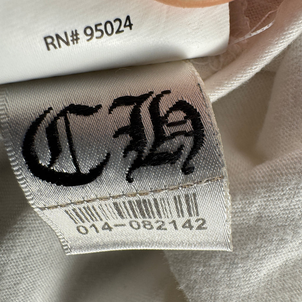 Chrome Hearts Cross Logo White Tee (Kids 12Y)