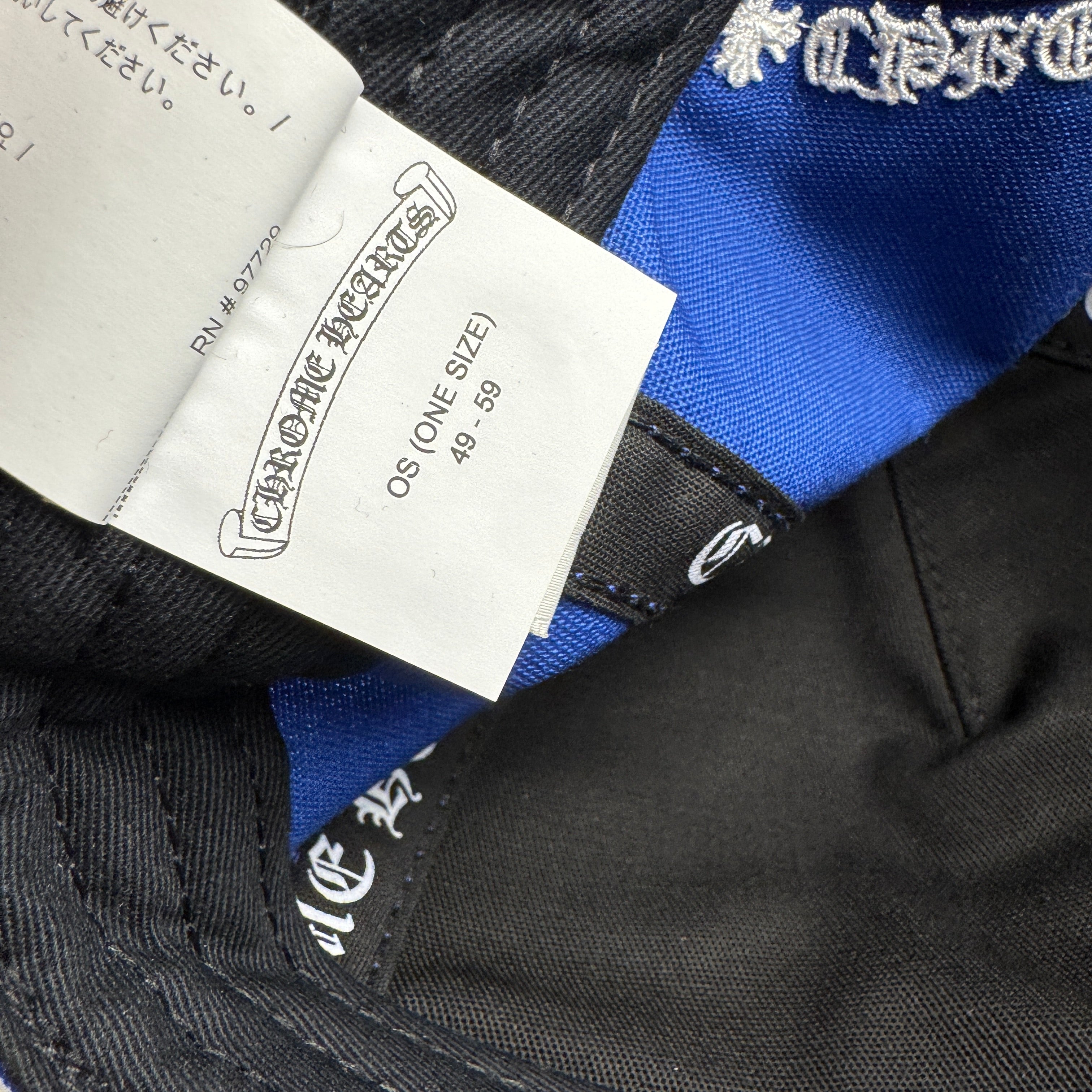 Chrome Hearts CH Blue Cap (49-59 / OS)
