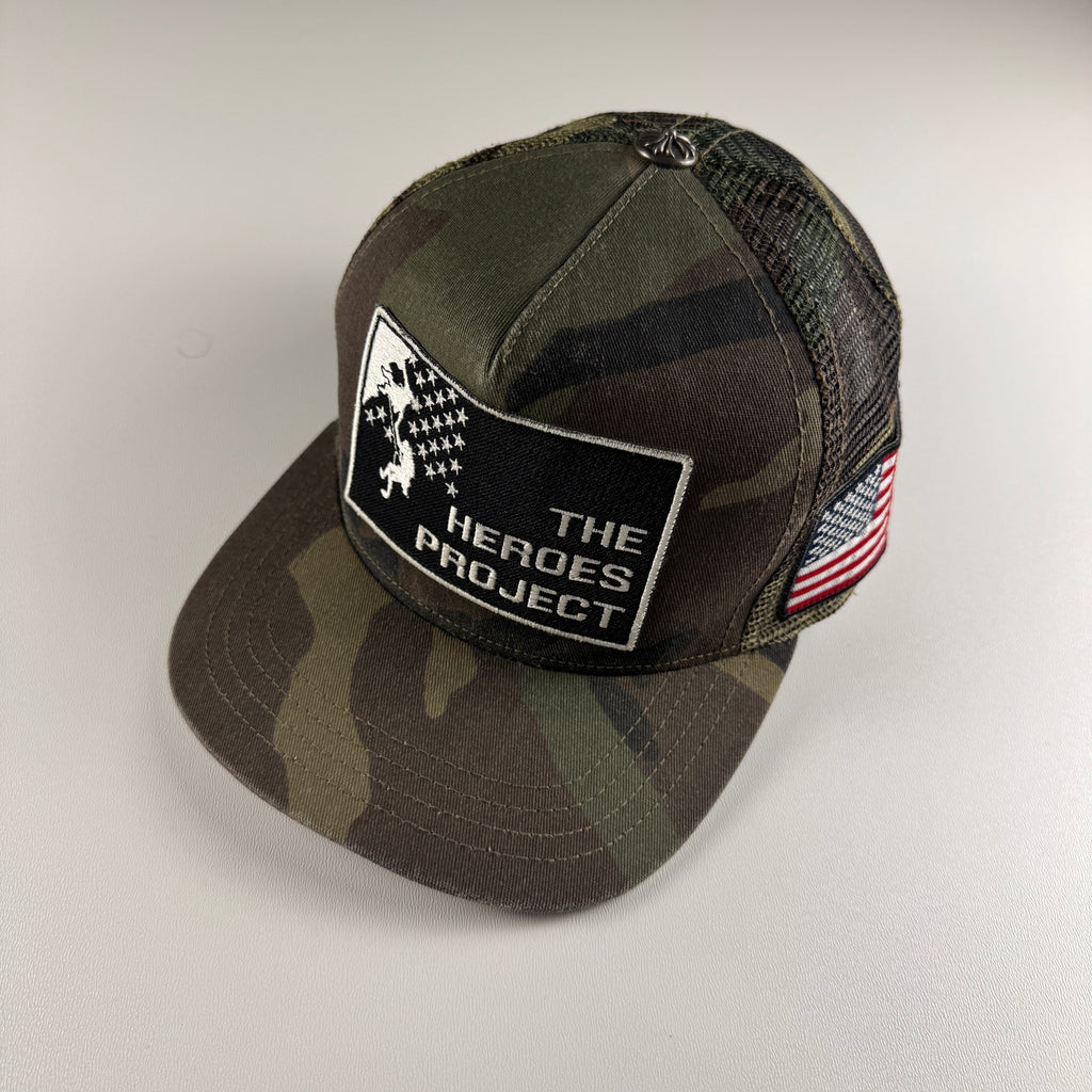 Chrome Hearts The Heroes Project Camo Cap (53-60 / OS)