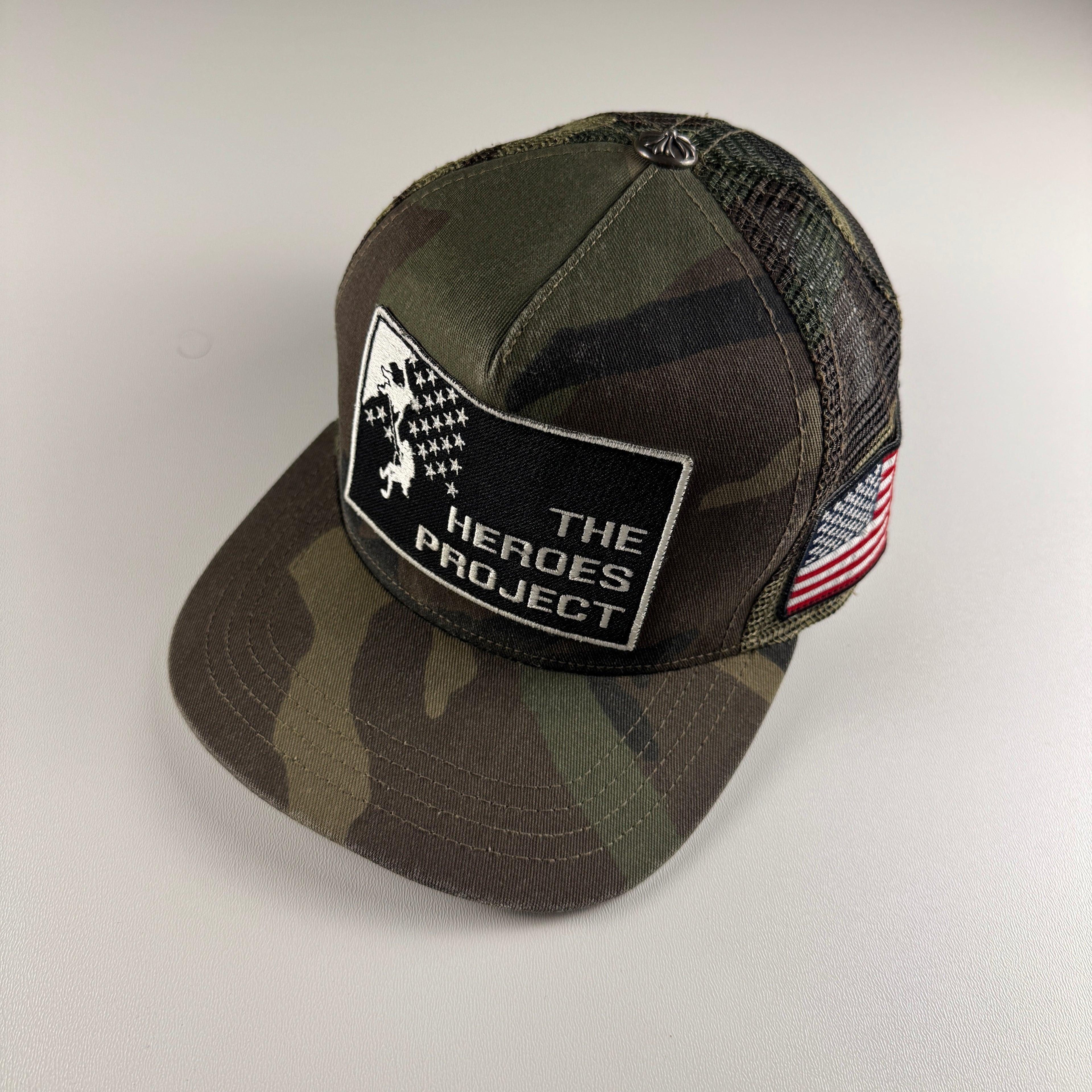 Chrome Hearts The Heroes Project Camo Cap (53-60 / OS)