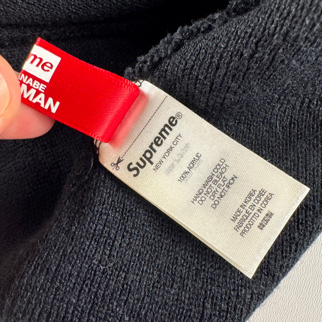 Supreme x eYe Junya Watanabe Comme des Garçons Black Beanie (OS)