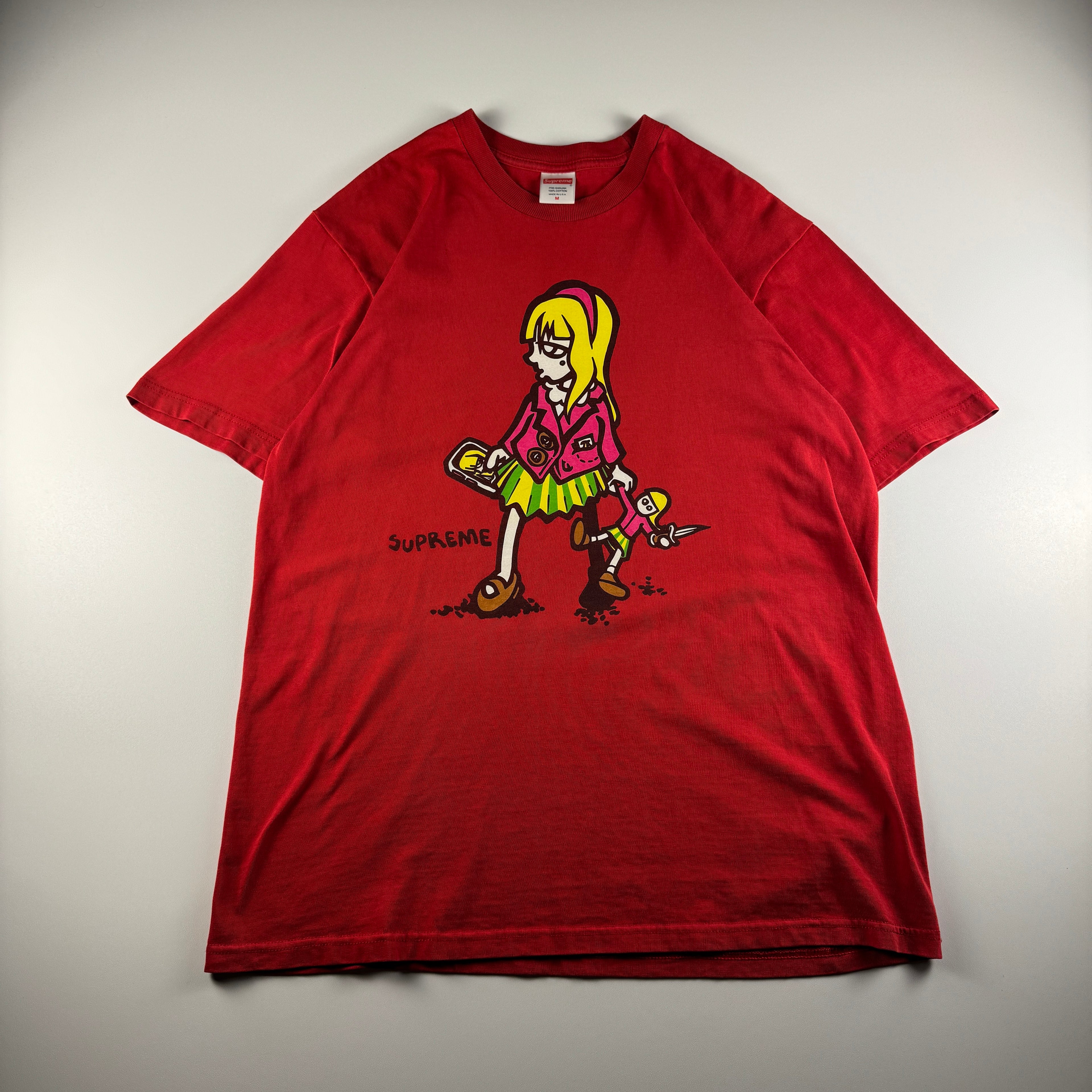 Supreme Suzie Switchblade Red Tee (M)