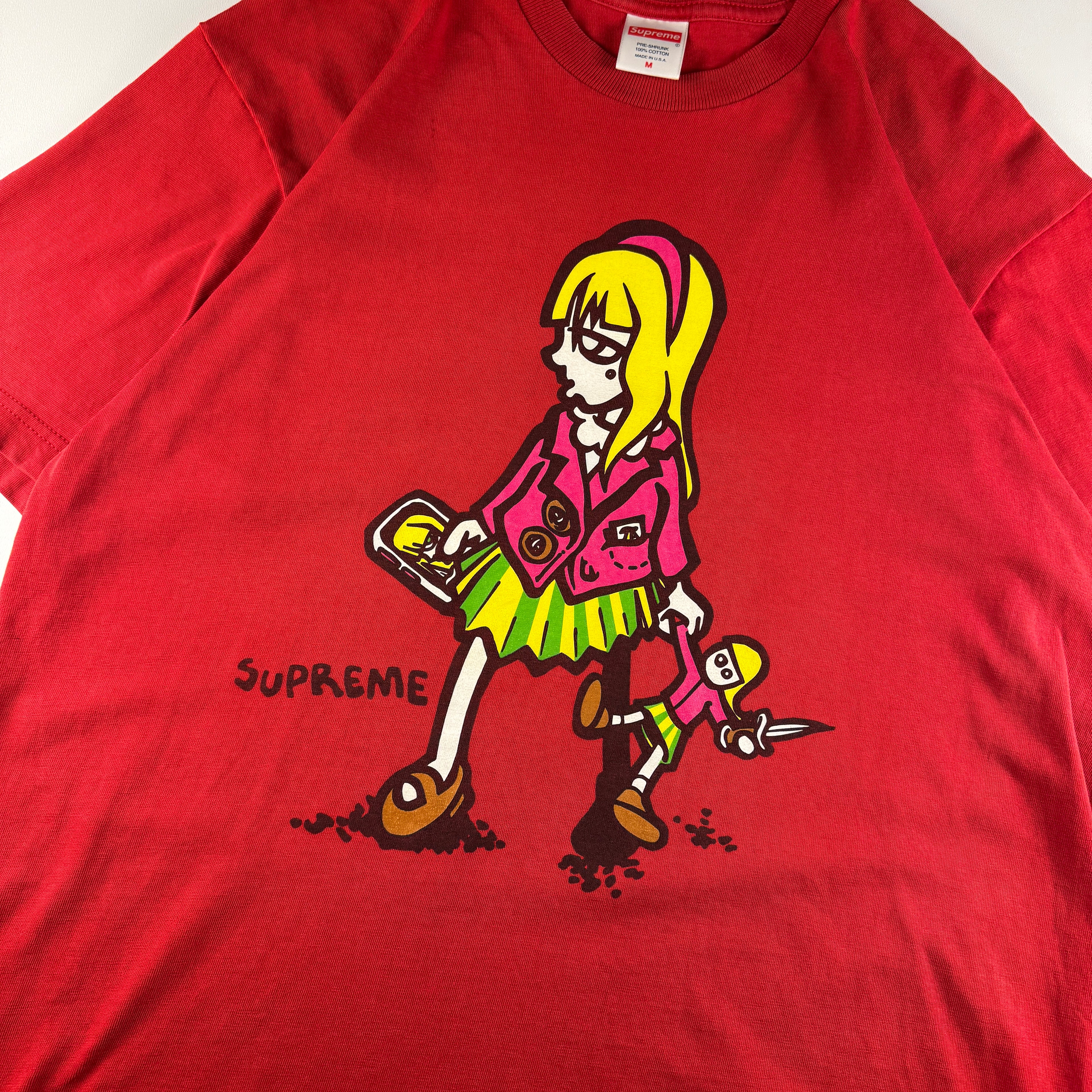 Supreme Suzie Switchblade Red Tee (M)