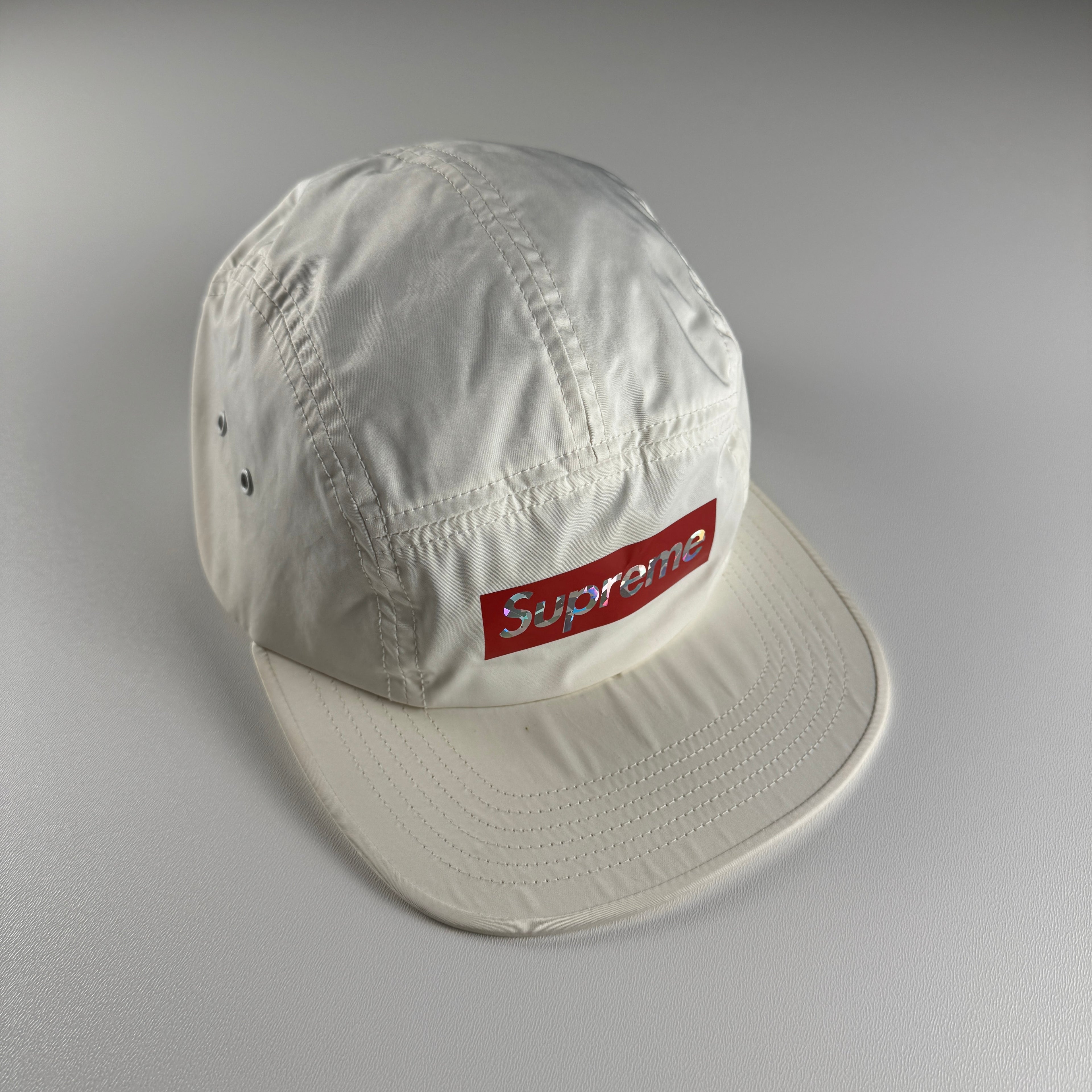 Supreme Holographic Box Logo Camp Cap (OS)