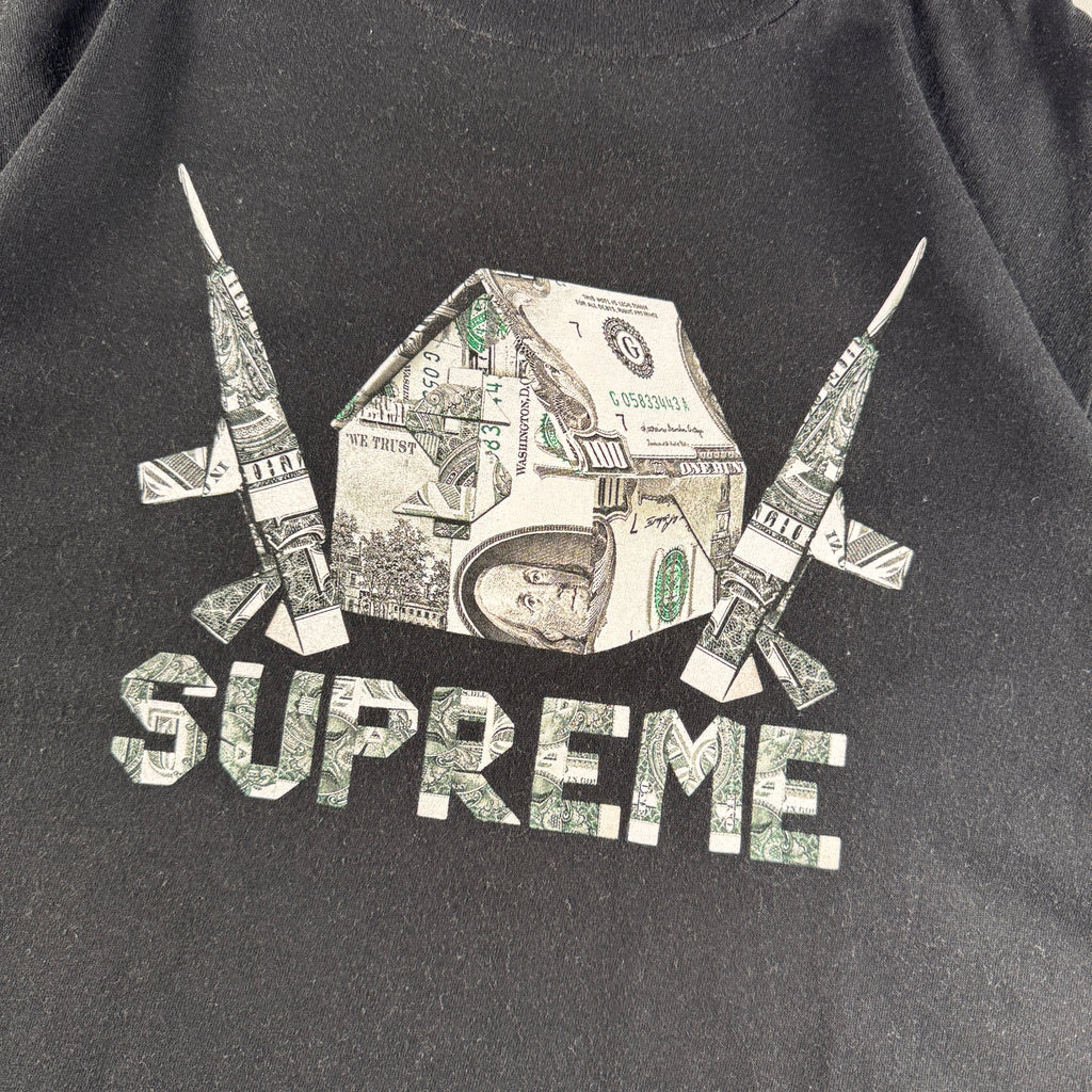 Supreme Origami Black Tee (M)