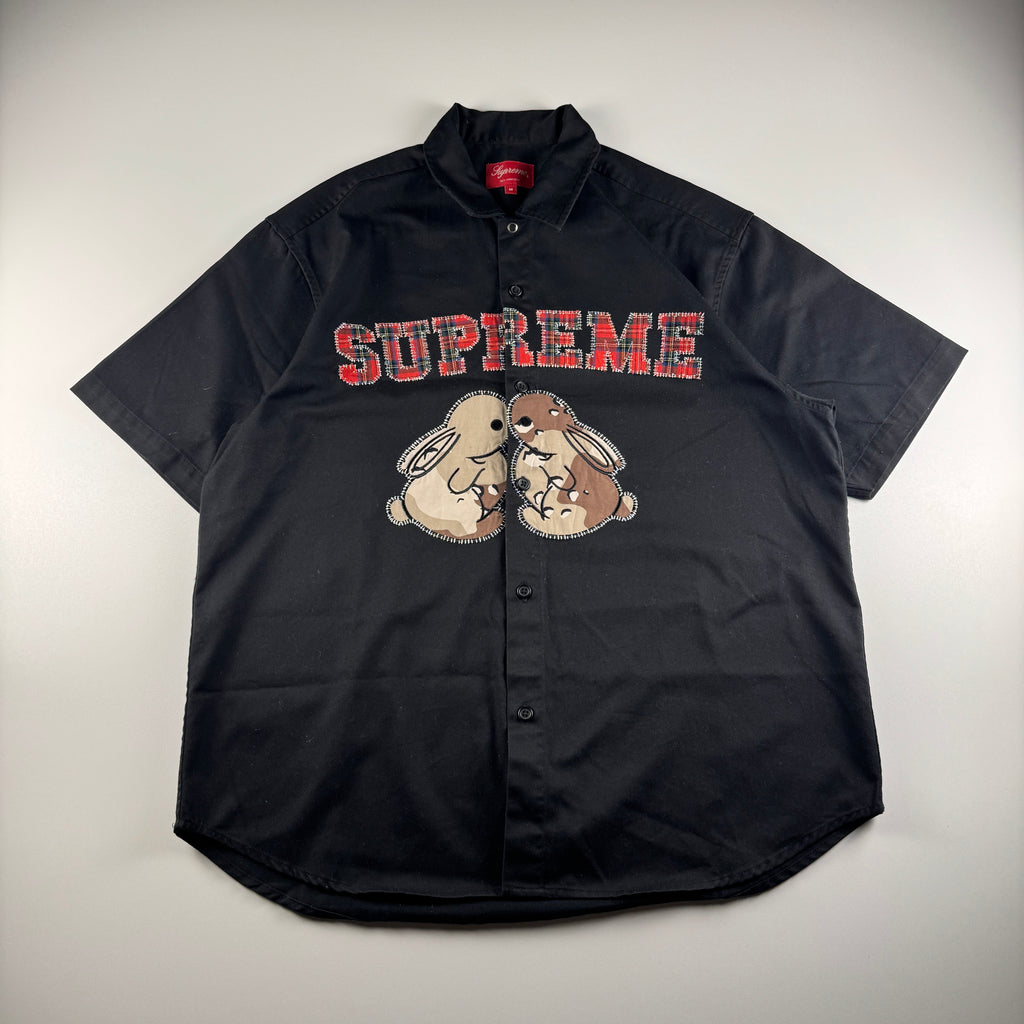 Supreme Bunnies Black S/S Shirt (M)