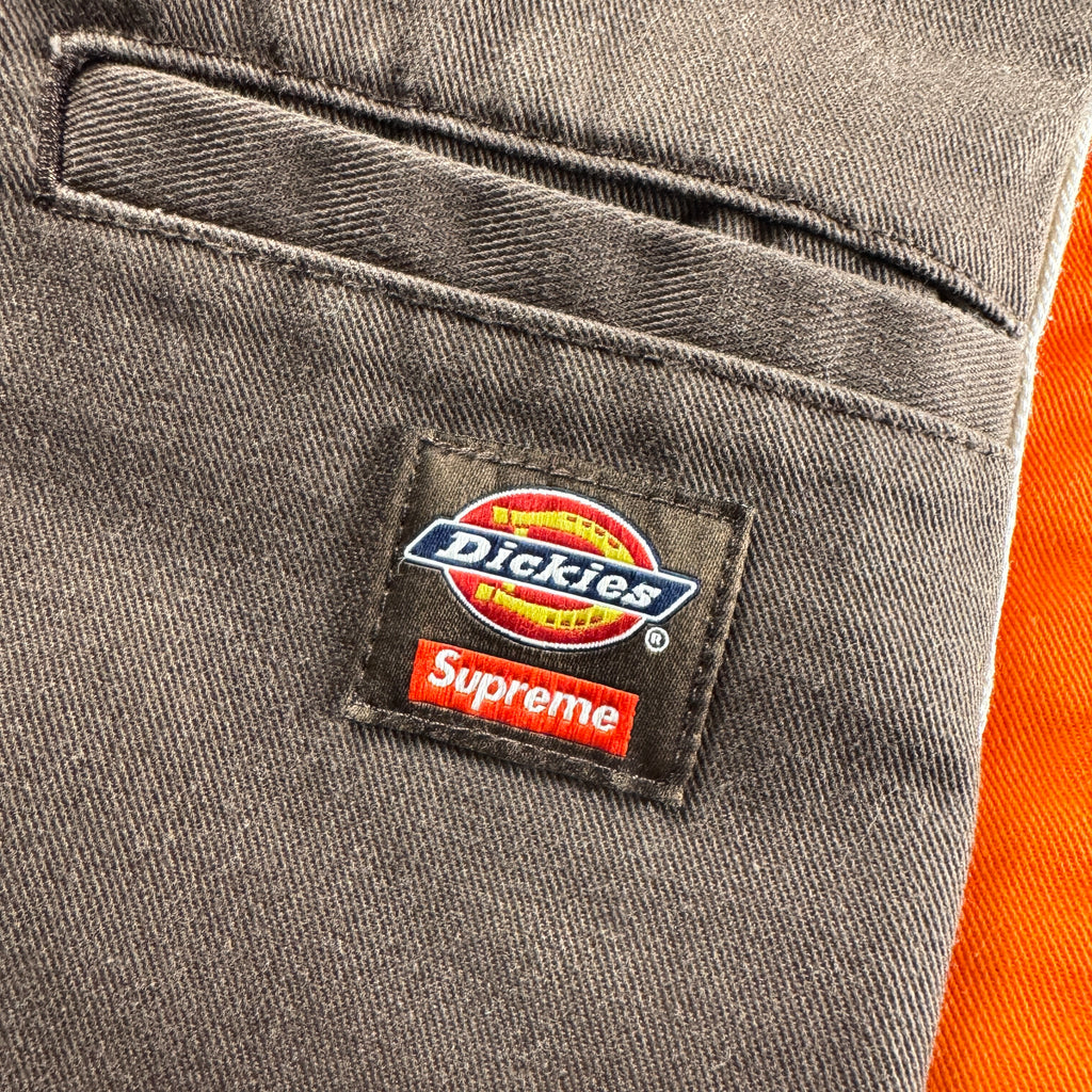 Supreme x Dickies Stripe 874 Brown Work Pants (32)