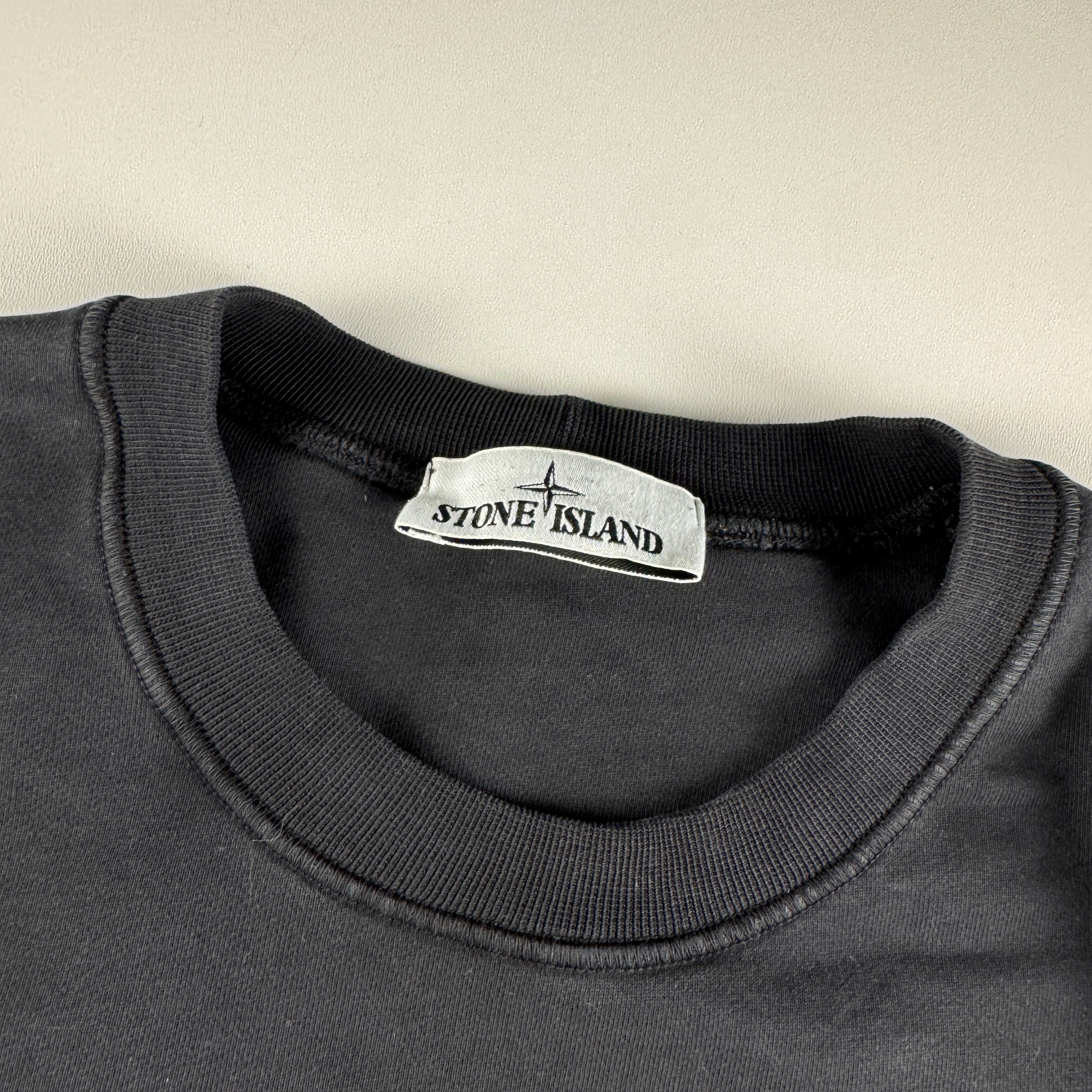 Stone Island Black Sweater (XL)