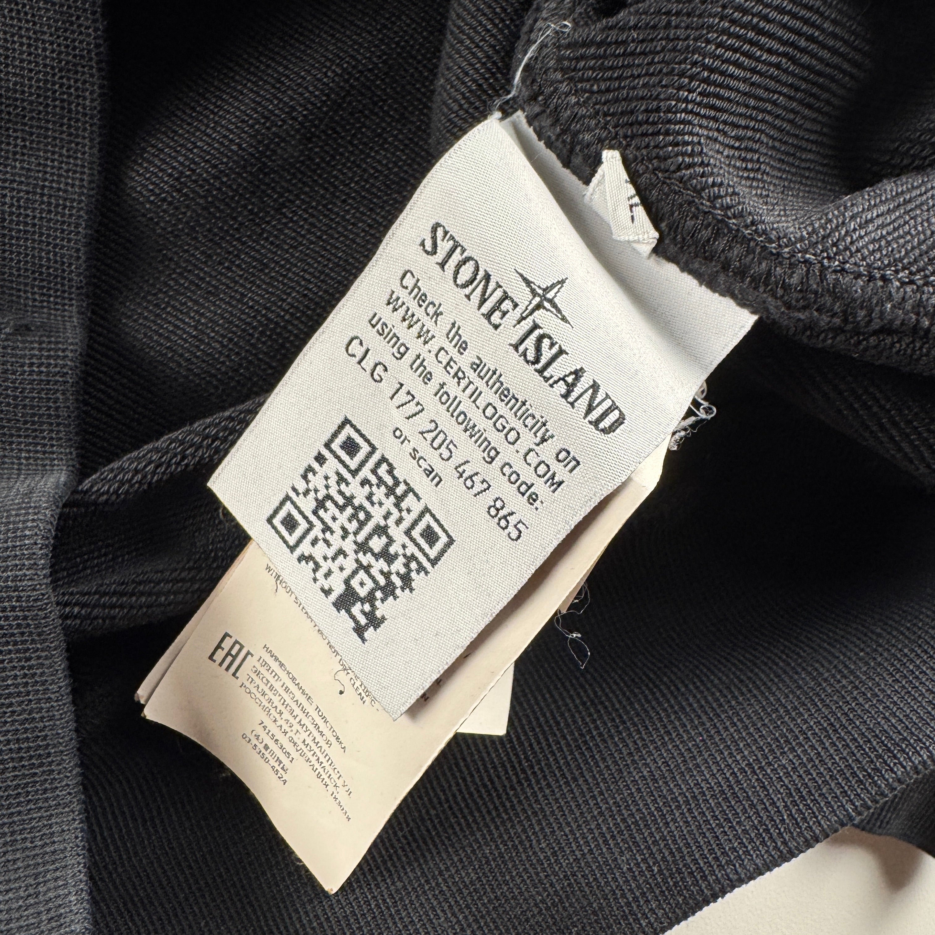 Stone Island Black Sweater (XL)