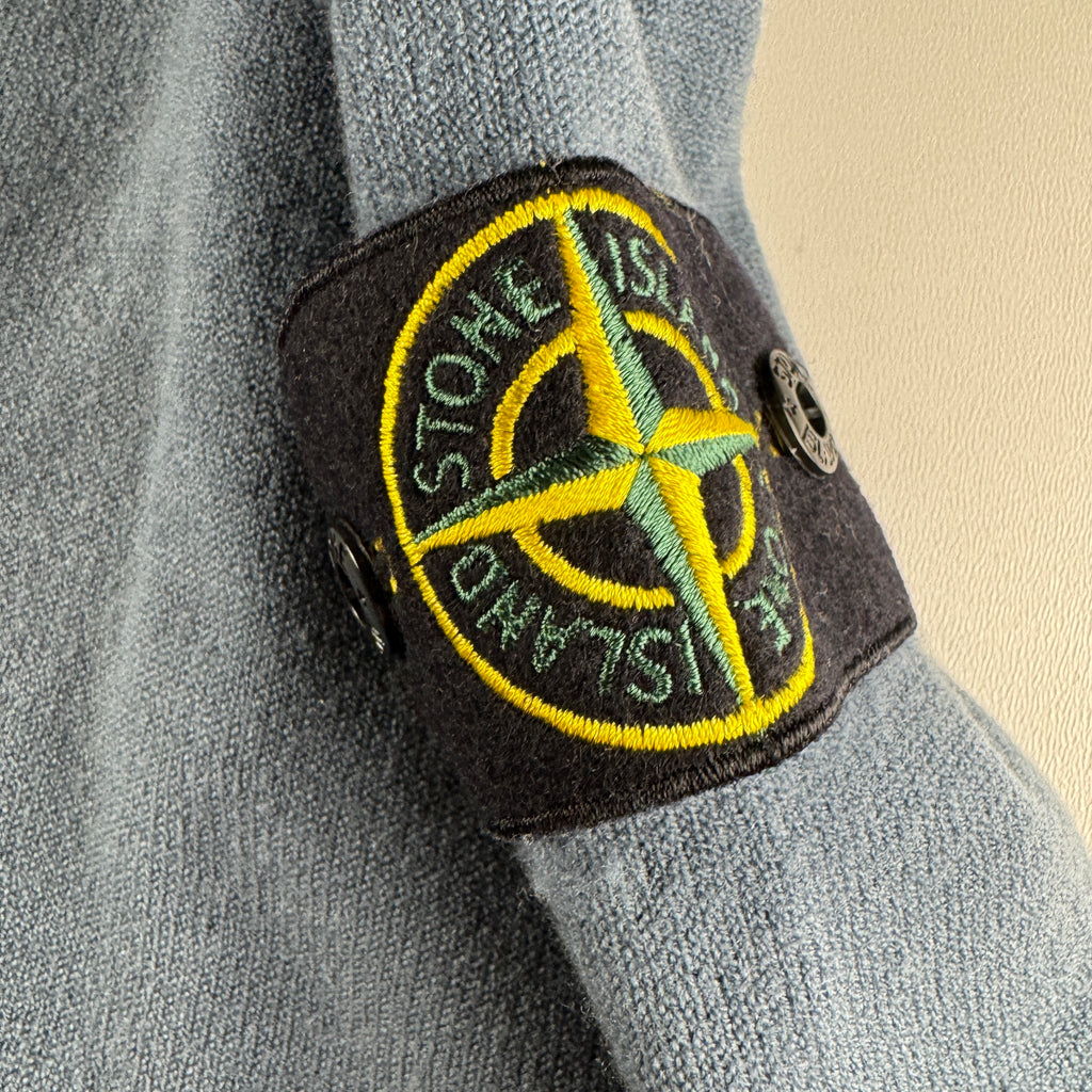 Stone Island Blue Knit Sweater (L)